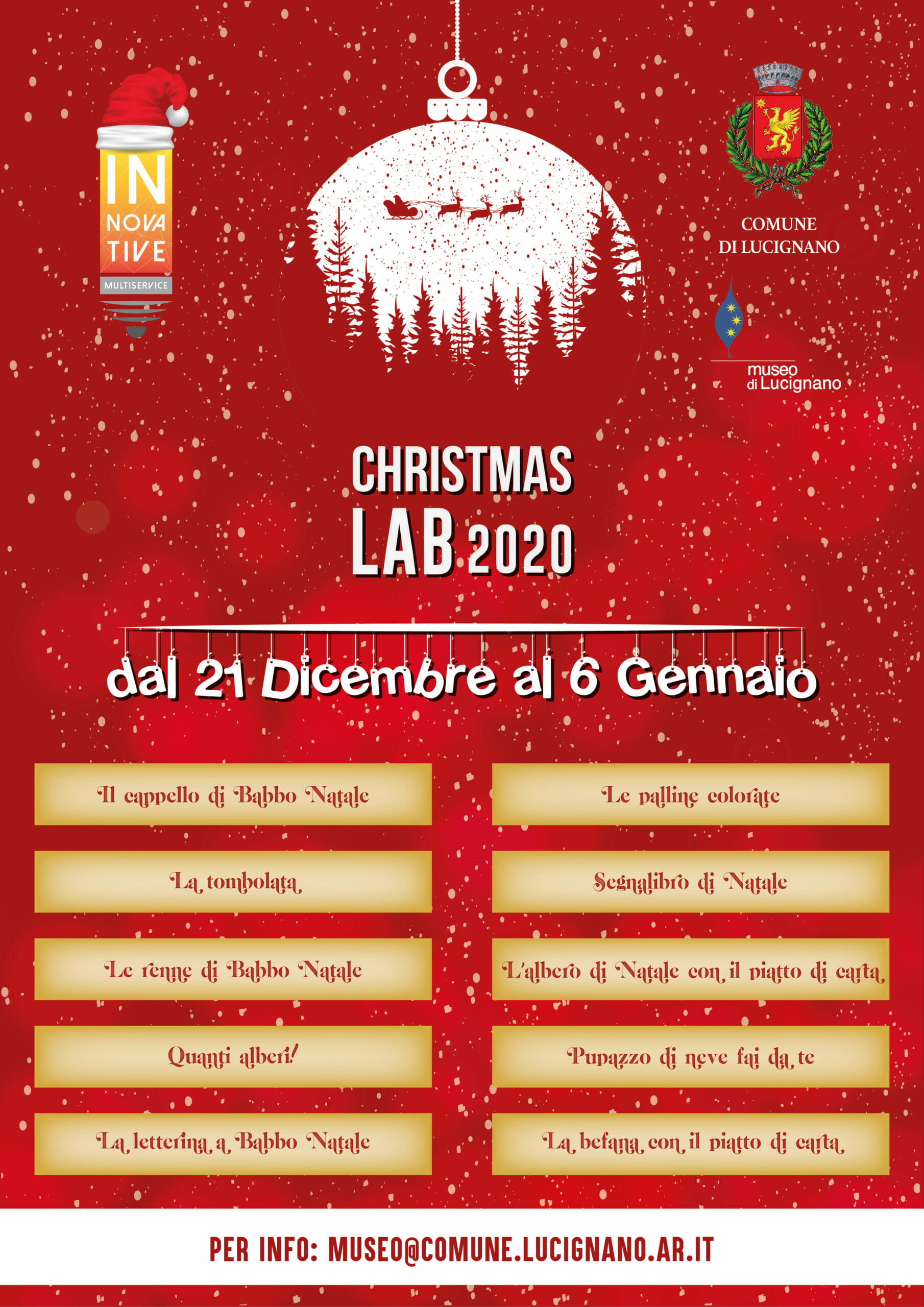Christmas Lab a Lucignano