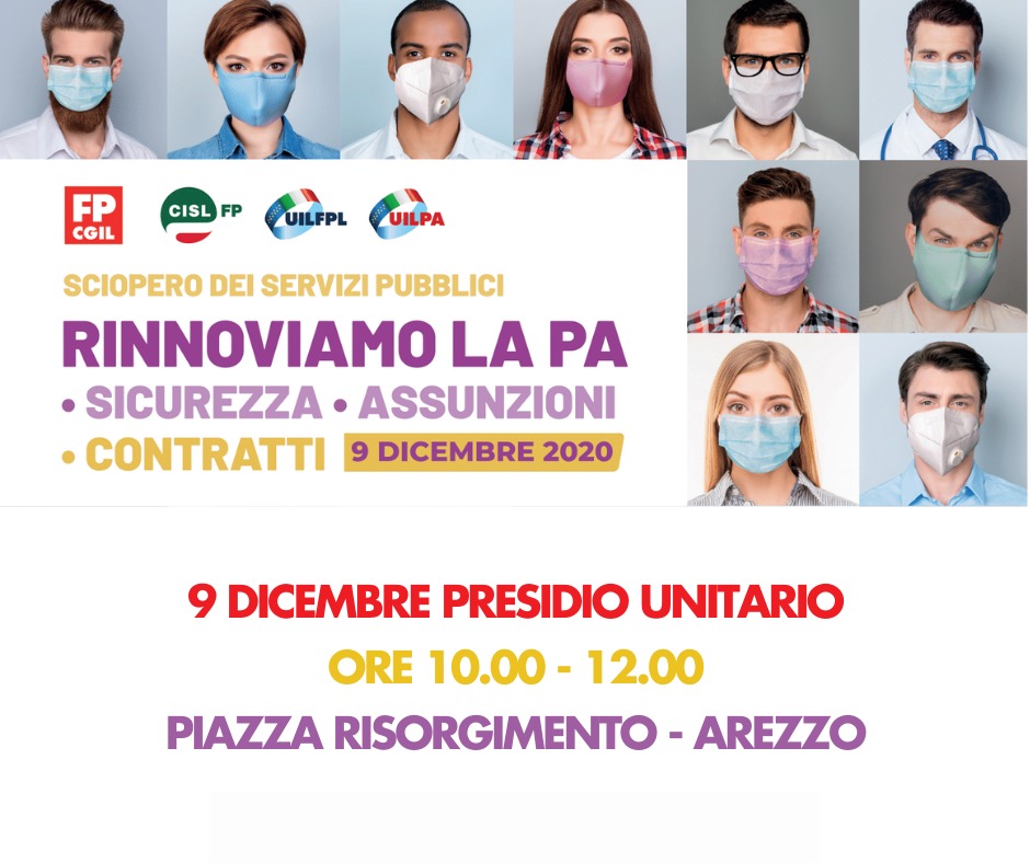 “Rinnovare la PA”, oggi sciopero del pubblico impiego con manifestazioni in tutta la Toscana
