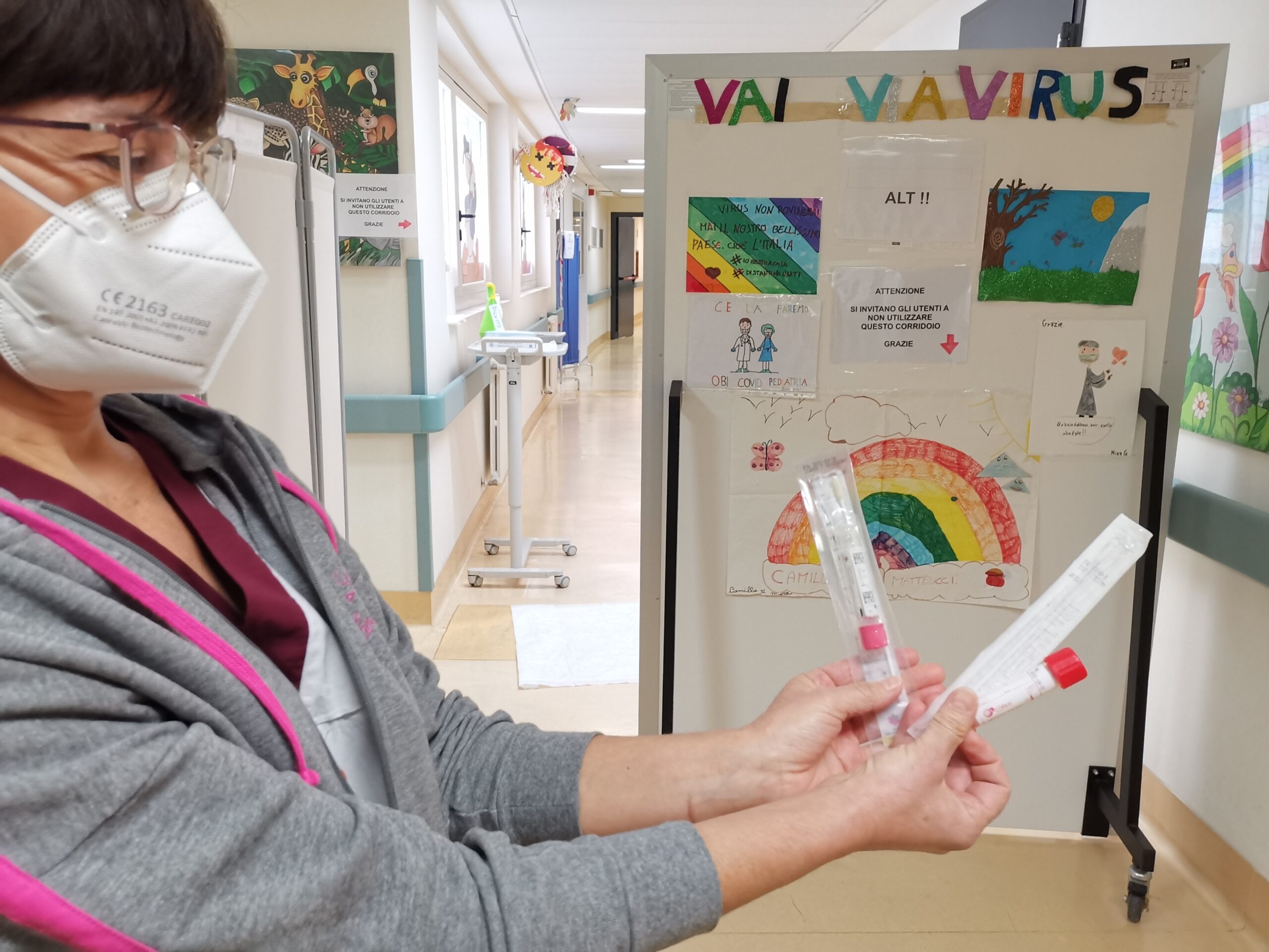Un nuovo servizio al reparto di Pediatria dell’Ospedale San Donato di Arezzo per essere vicini ai bambini speciali e alla loro famiglie Percorso Covid dedicato, tampone meno invasivo, vicinanza alle famiglie