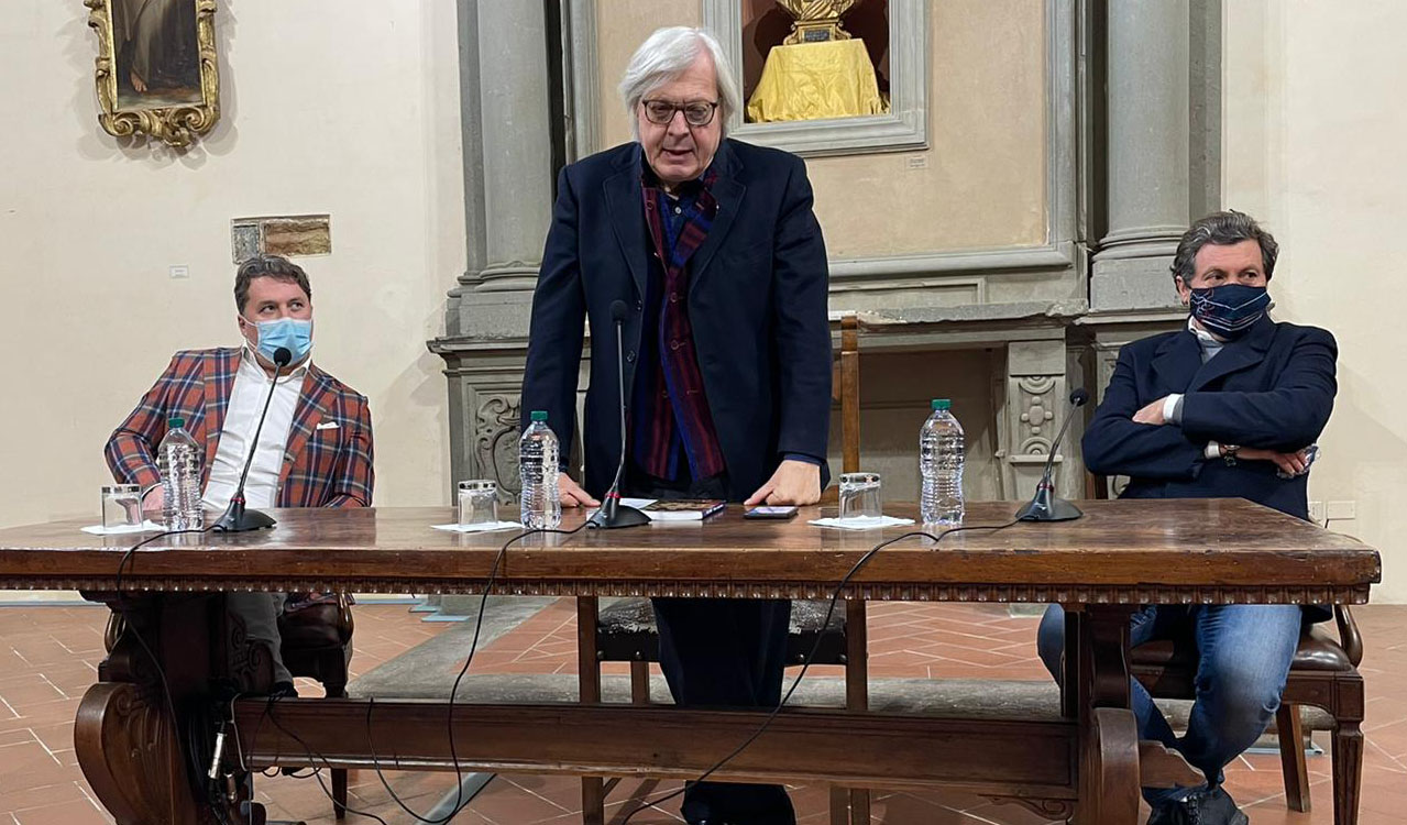 Presentata la mostra d’arte contemporanea “I Mille di Sgarbi”