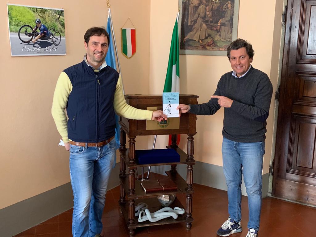 Vittorio Landucci, della “Biblioteca del Ciclista”, tra i 20 autori dei racconti dell’ultimo libro su Fausto Coppi, “Una vita in più”, gli anni immaginati del campionissimo.