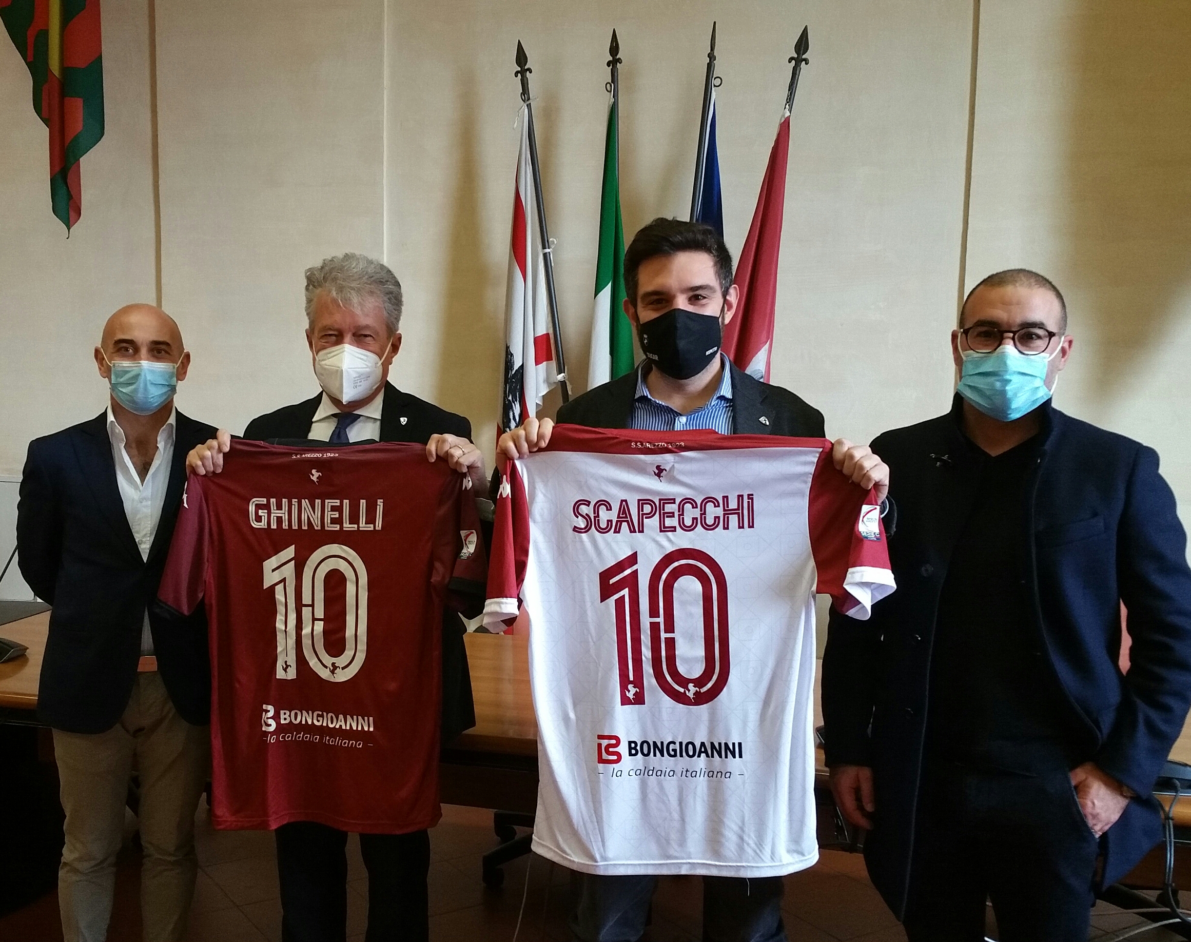 Ghinelli e Scapecchi: i nuovi numeri 10 amaranto