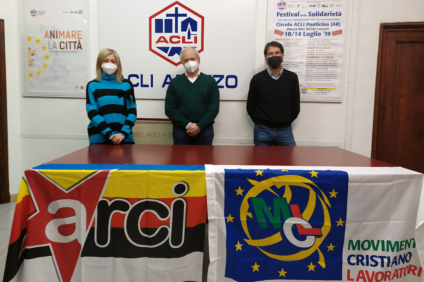 Acli, Arci e Mcl unite per la riapertura dei circoli Acli, Arci e Mcl unite per la riapertura dei circoli