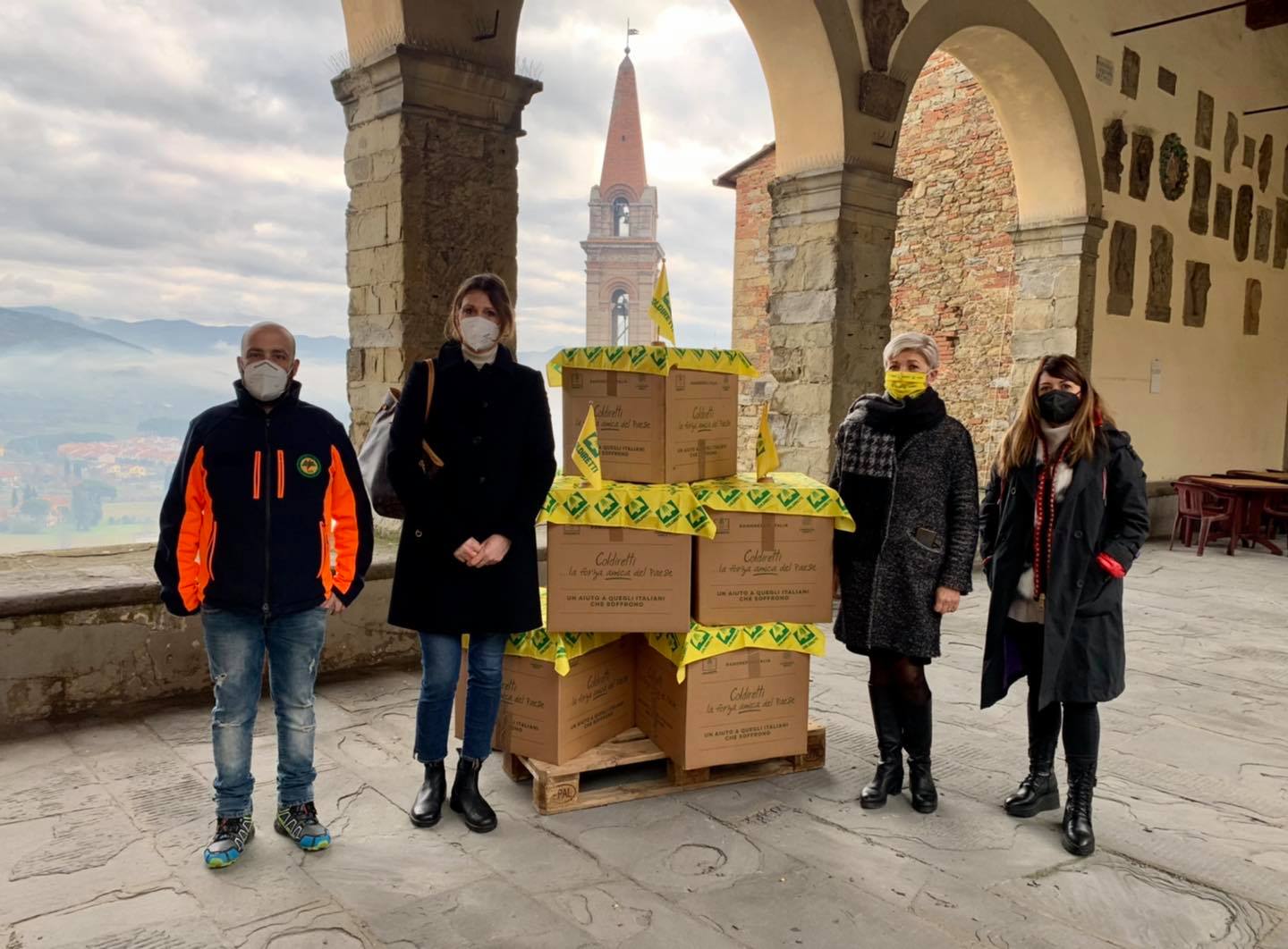 Il cibo solidale, Coldiretti: sinergia con il comune di Castiglion Fiorentino