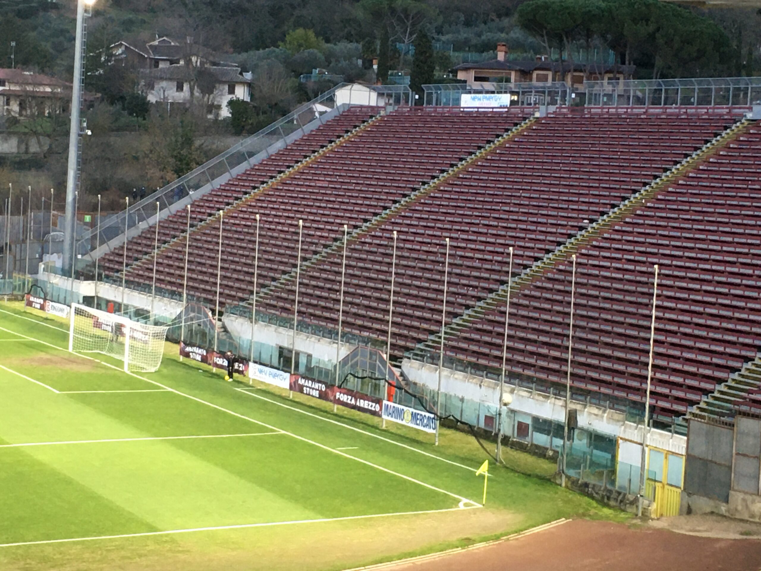 Il Gubbio spinge l’Arezzo davanti la porta della retrocessione (0-1)