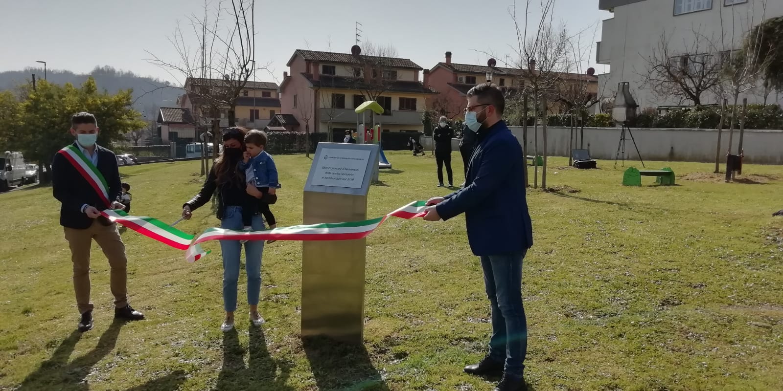Parco pubblico dedicato ai nuovi nati