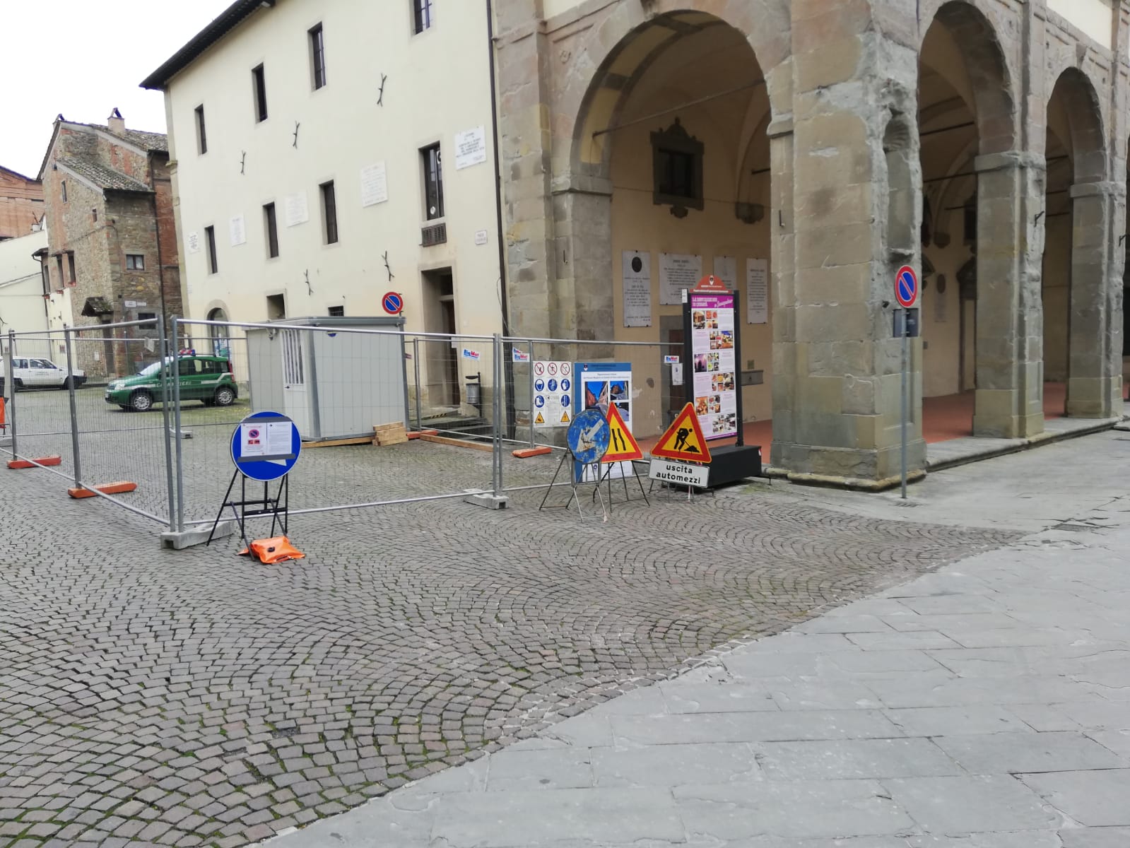 “Rigenerazione urbana” a Sansepolcro, i lavori sono partiti