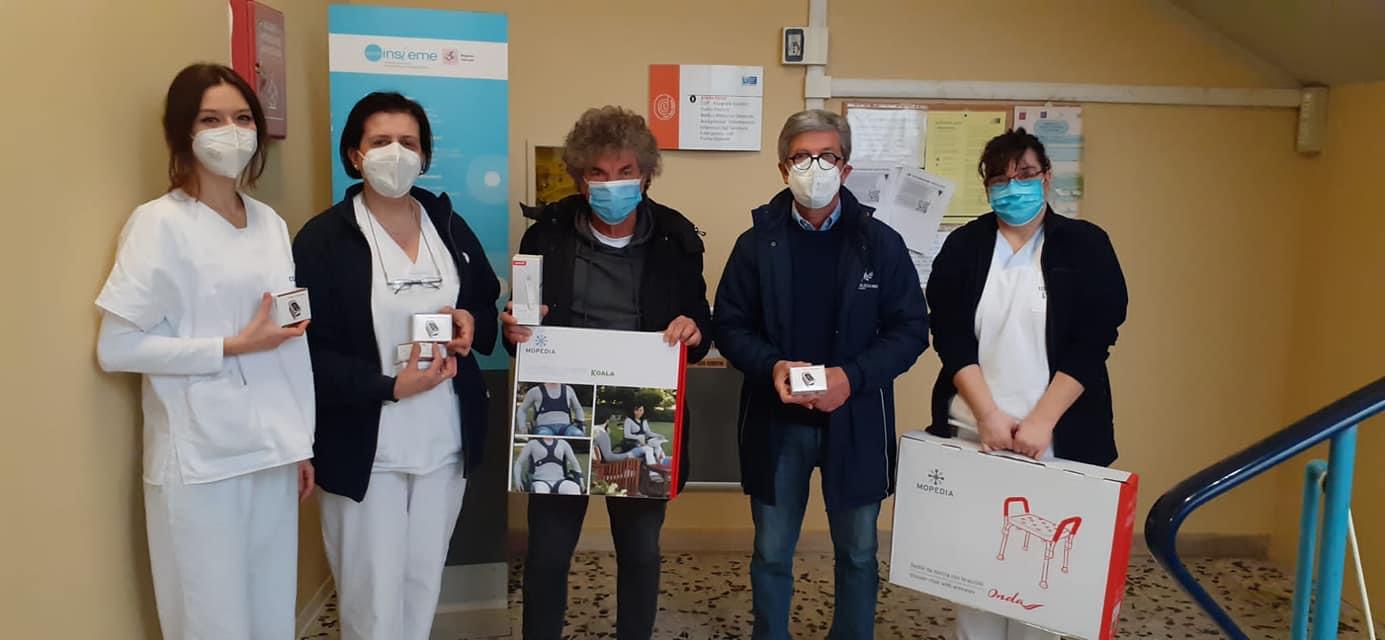 Agnelli ringrazia l’U.P. Policiano per la donazione alla R.S.A. della Casa della Salute
