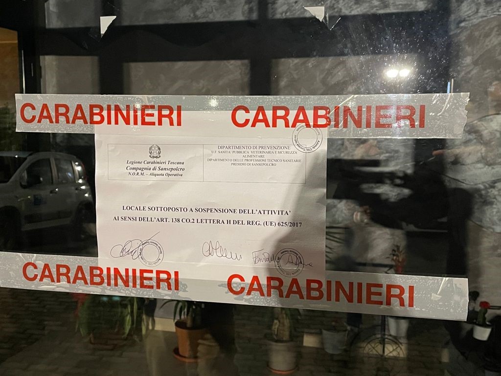 Decine di intossicati dopo l’asporto dal ristorante orientale attività sospesa e 3 persone denunciate dai carabinieri