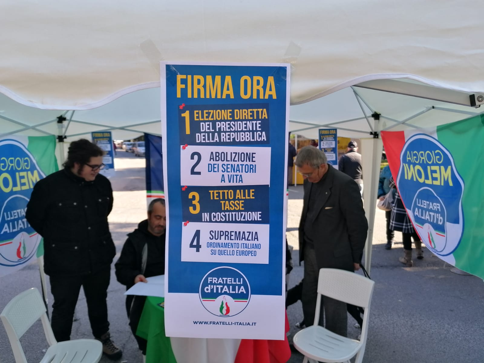 Fratelli d’Italia Arezzo: sabato raccolta  firme