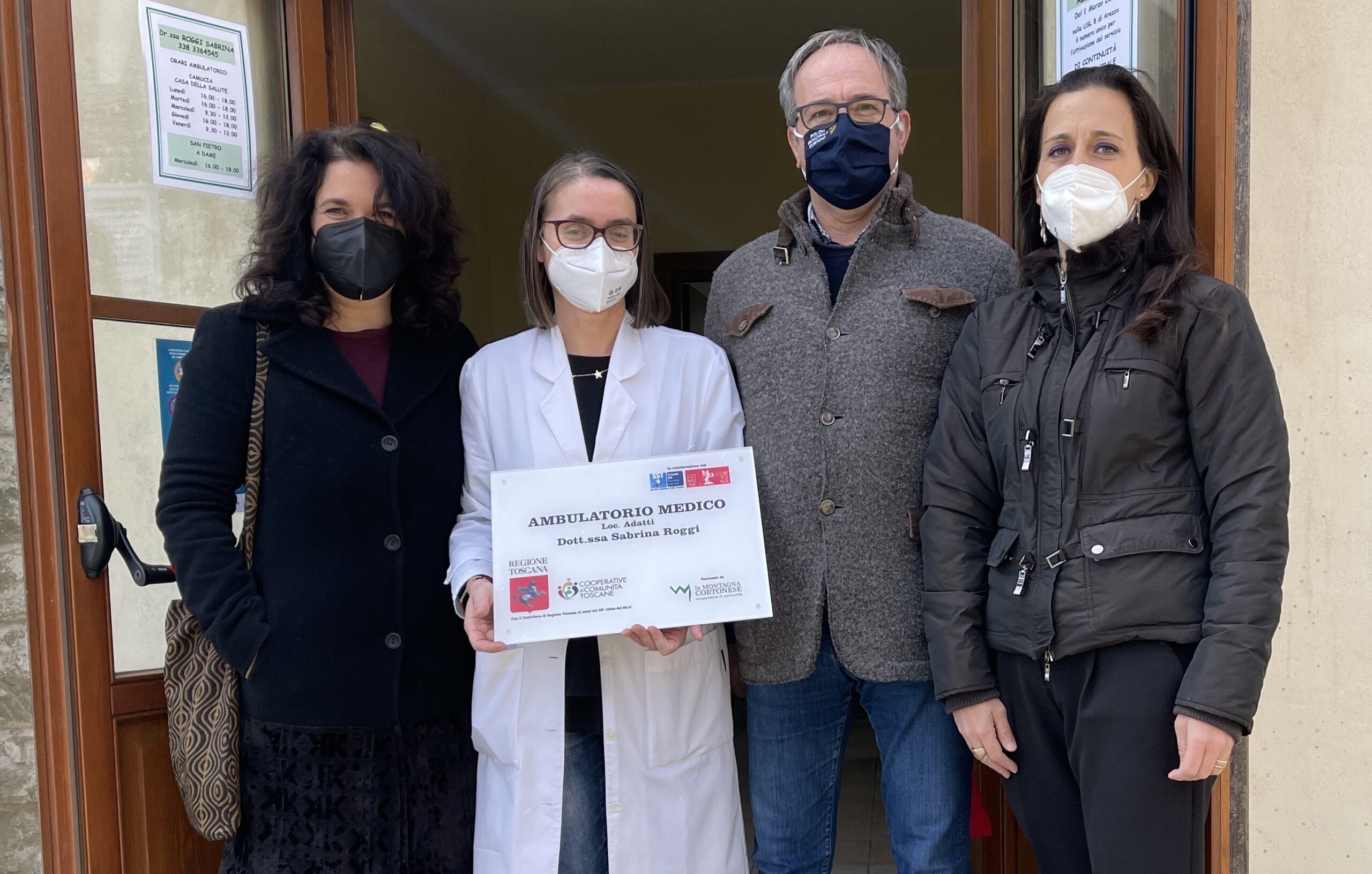 Montagna cortonese, ambulatorio medico rinnovato