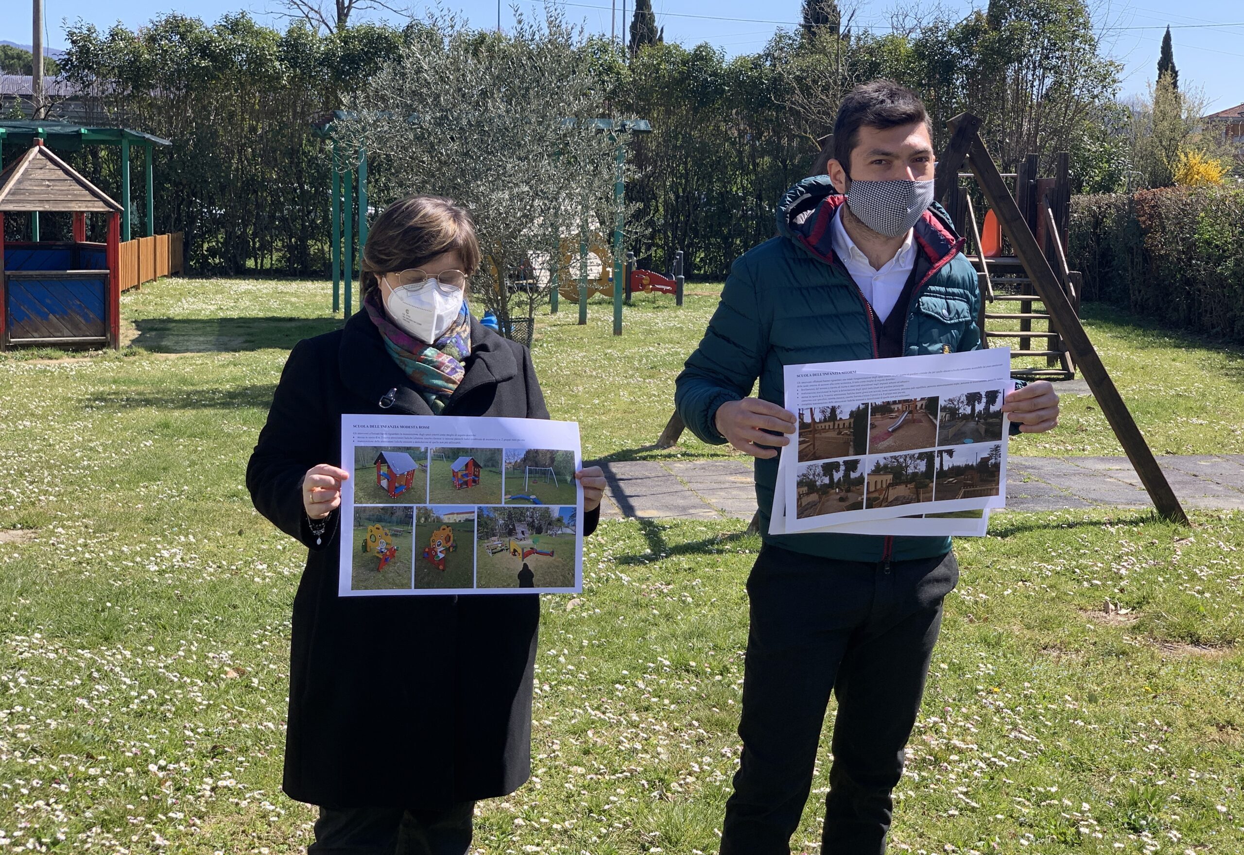 Il maquillage di cinque scuole: giochi e spazi esterni totalmente rinnovati all’insegna della sicurezza dei più piccoli
