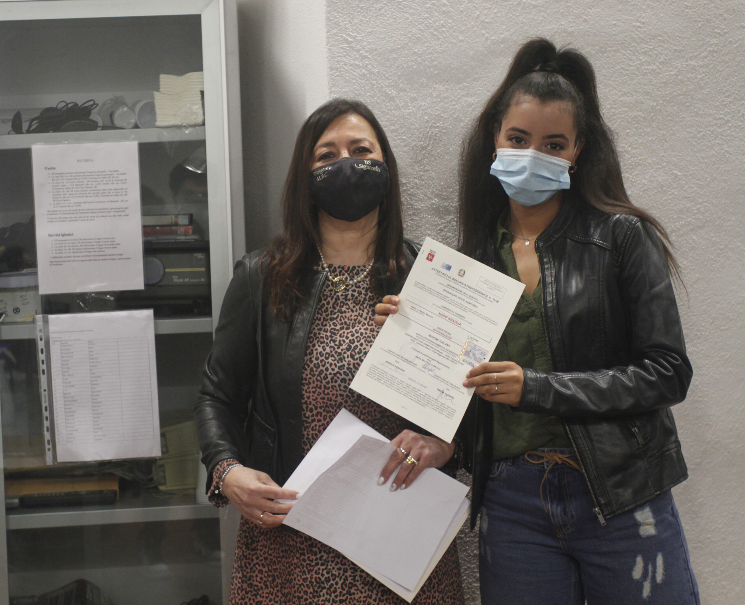 Consegna degli Attestati di Operatore Socio Sanitari della provincia di Arezzo