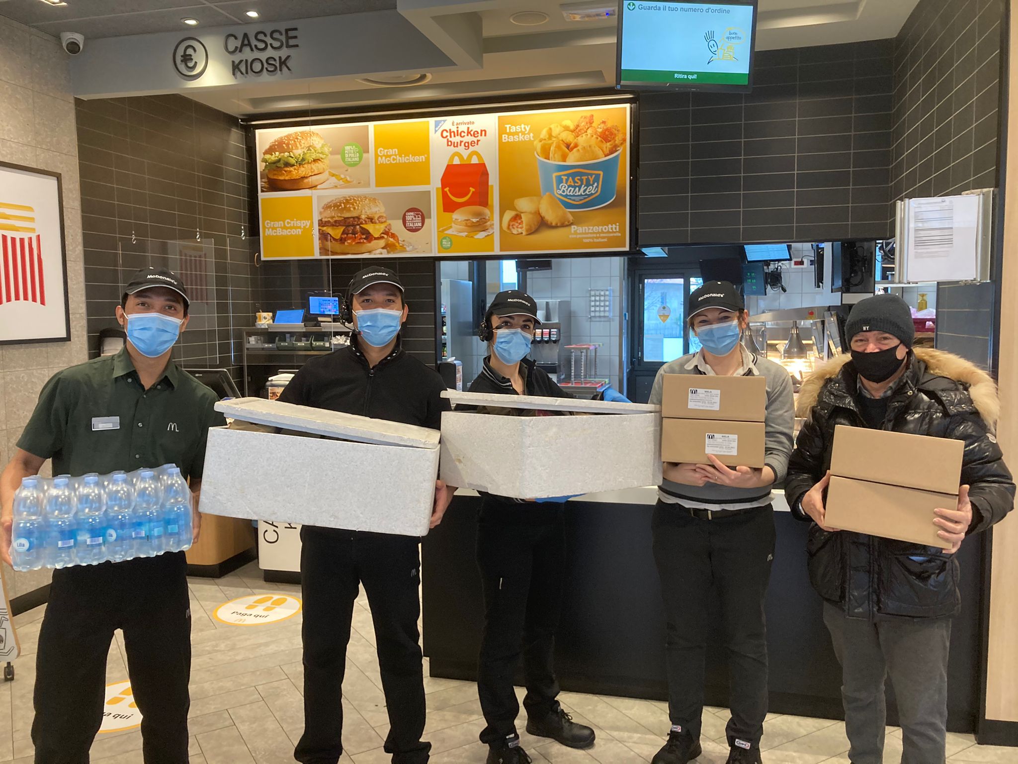 Ad Arezzo McDonald’s e Fondazione Ronald McDonald doneranno 100 pasti caldi a settimana