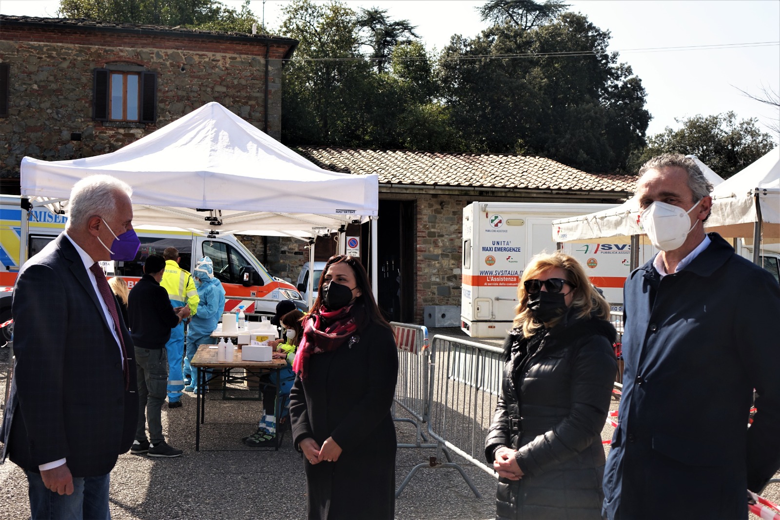 Territori Sicuri a Lucignano 6 positivi su 865 tamponi