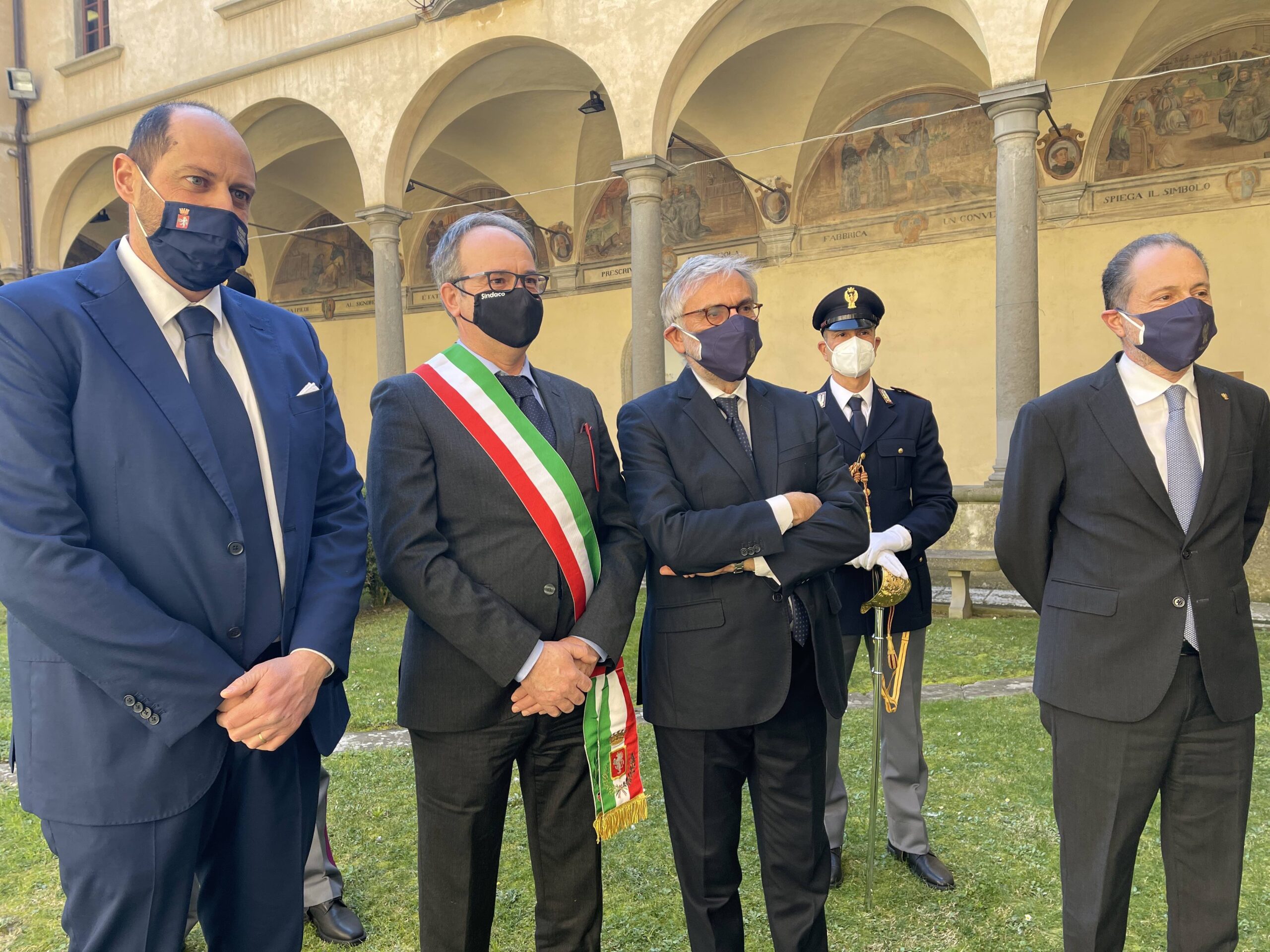 Cortona: la cittadinanza onoraria alla Polizia di Stato