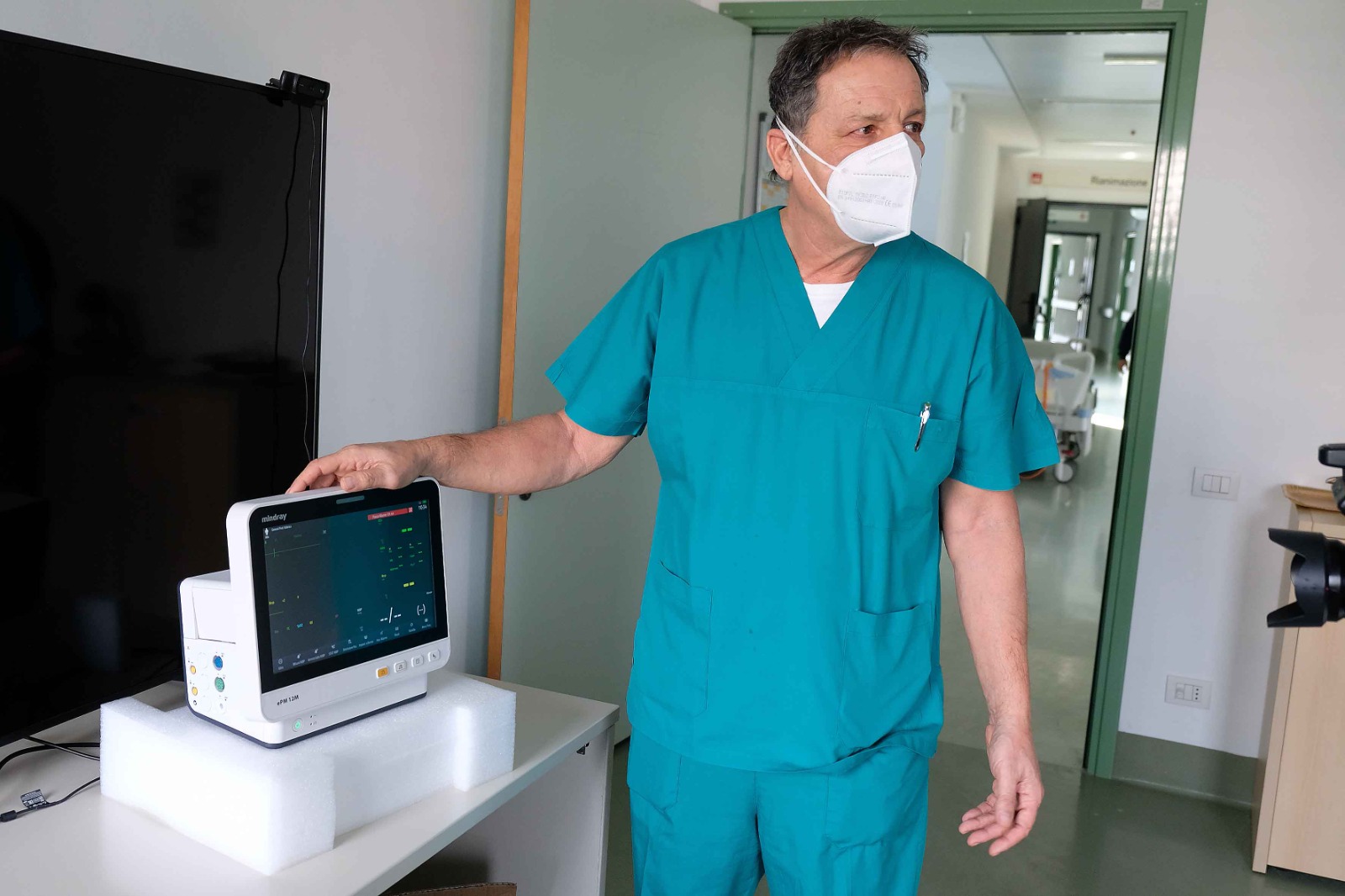Donazioni monitor a terapia intensiva