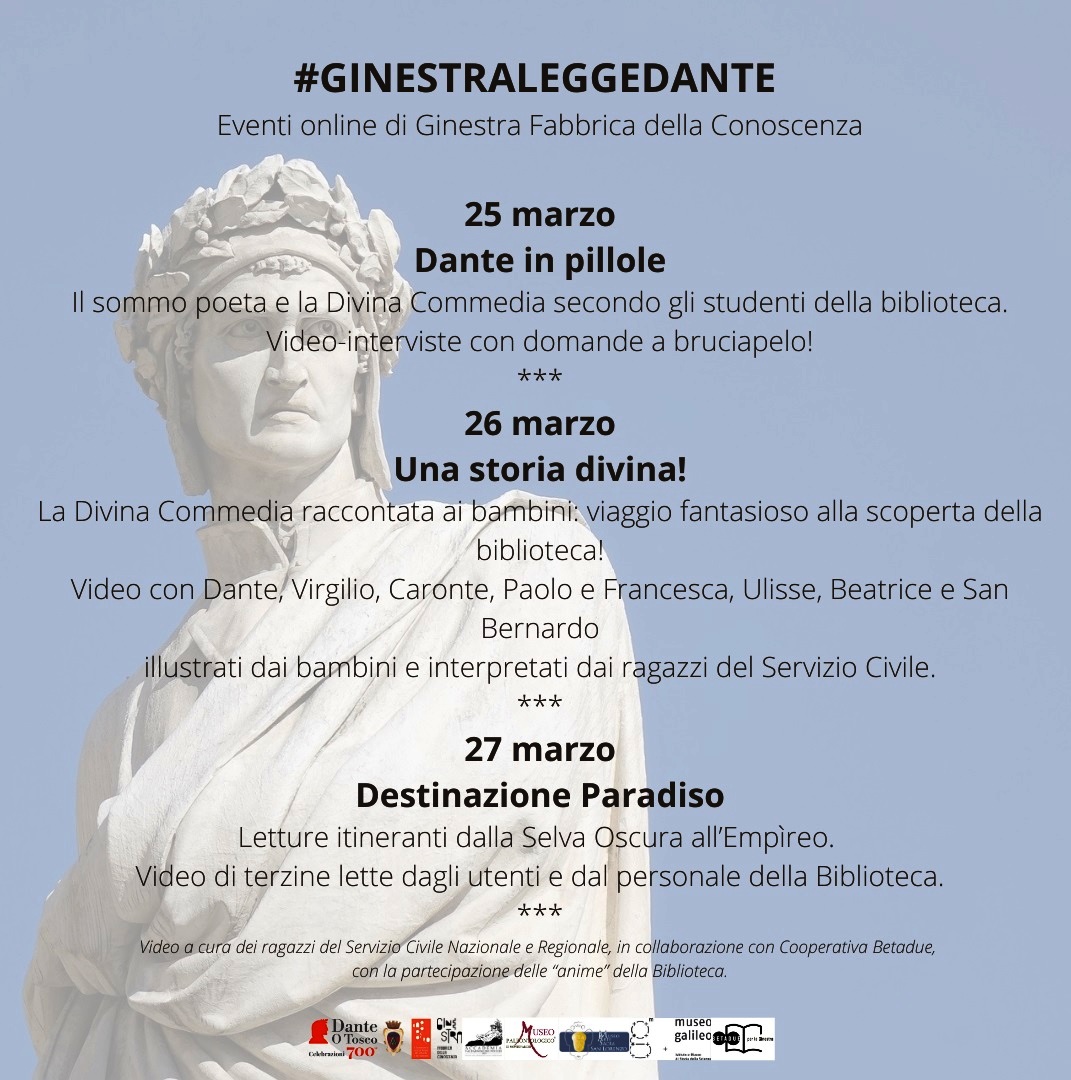 Il 25 marzo Montevarchi celebra Dante
