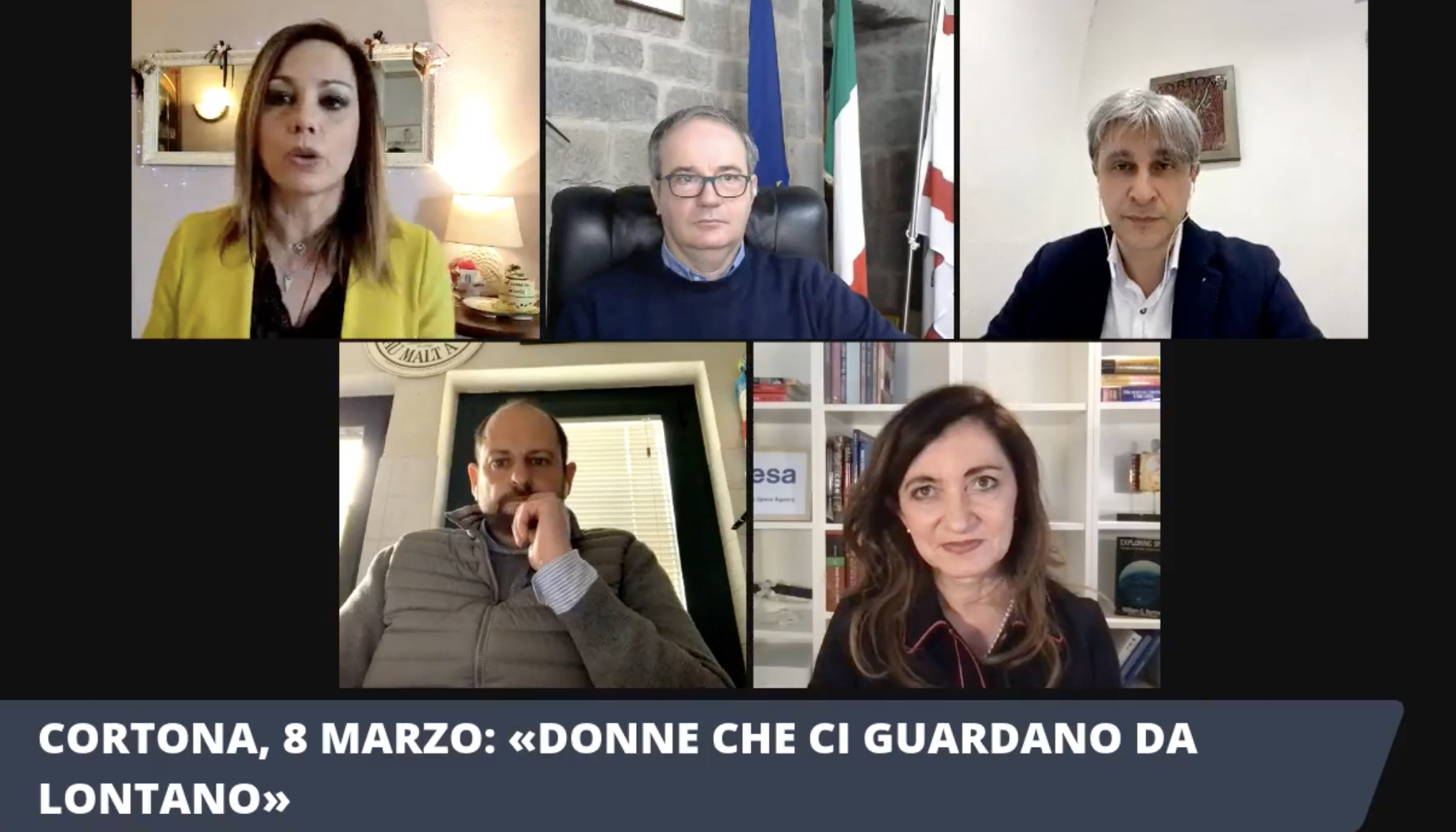 Il Comune di Cortona celebra l’otto marzo: successo per la trasmissione con Giulicchi