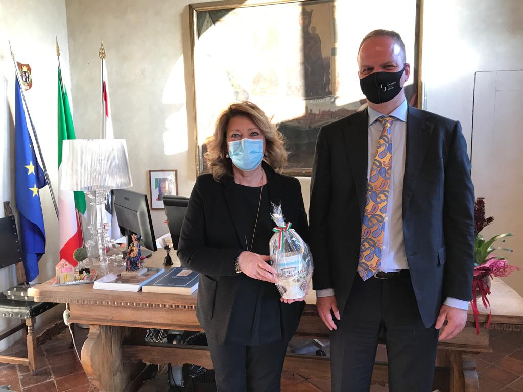Visita del direttore del museo degli Uffizi a Monte San Savino per il progetto “uffizi diffusi”