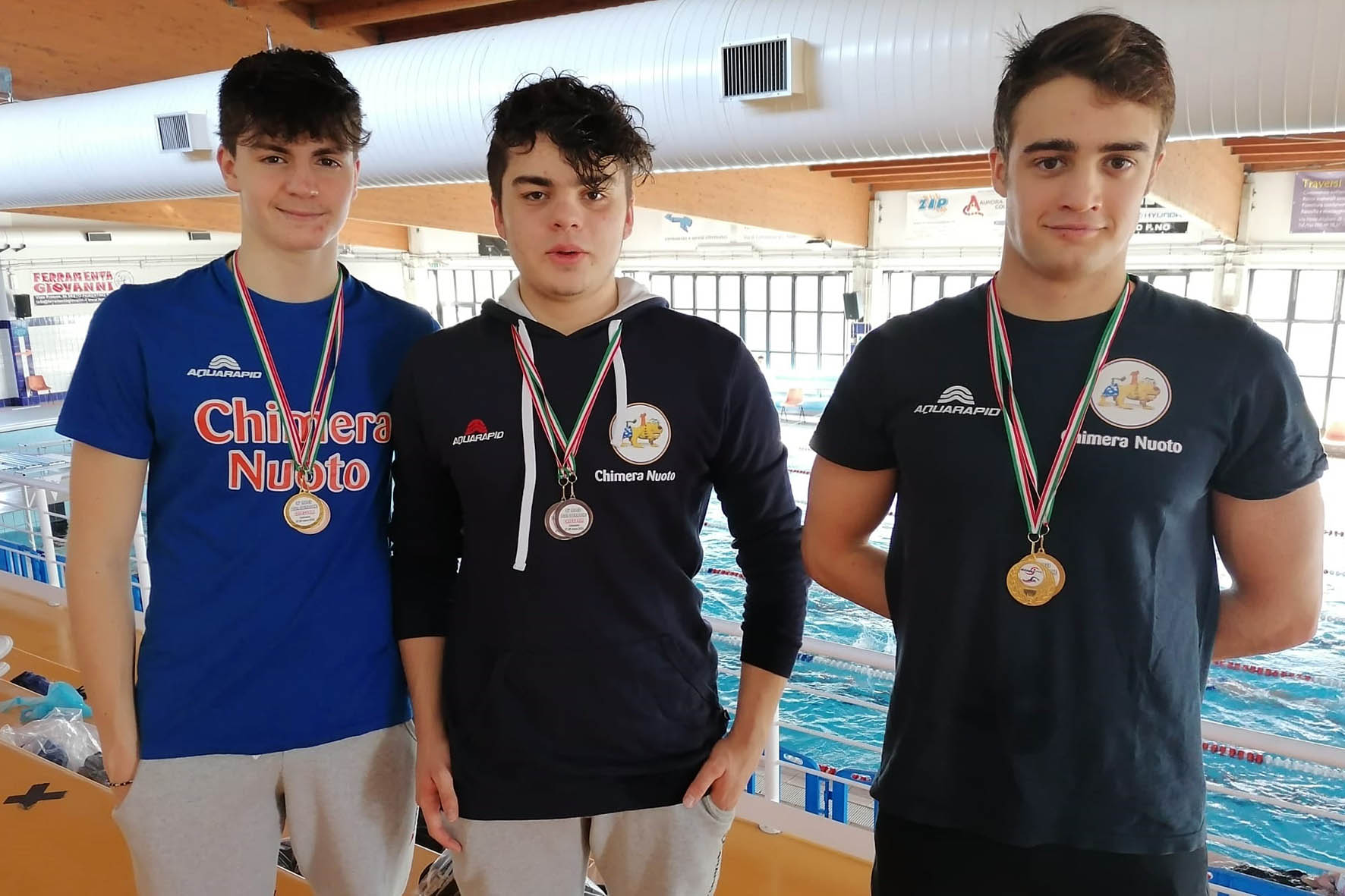 La Chimera Nuoto è seconda al Trofeo della Liberazione di Calenzano