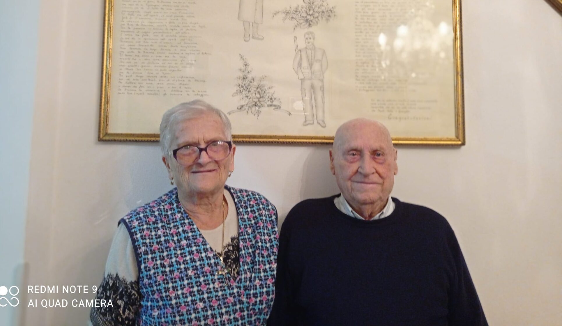 70 anni di matrimonio per Bruna e Rivo