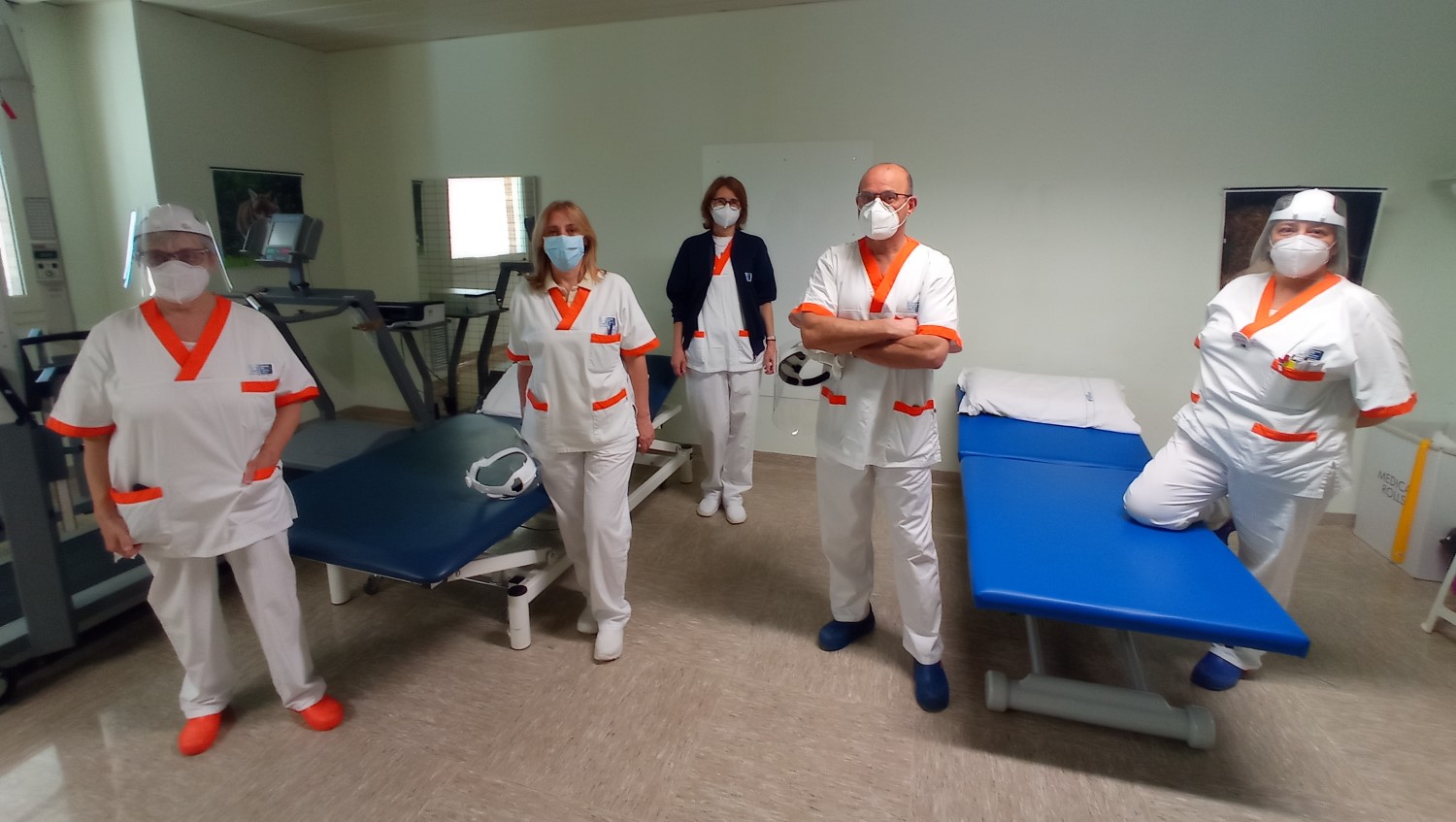 L’Asl Toscana sud est battezza le Uscar: il fisioterapista interviene anche a domicilio dei pazienti Covid o in isolamento