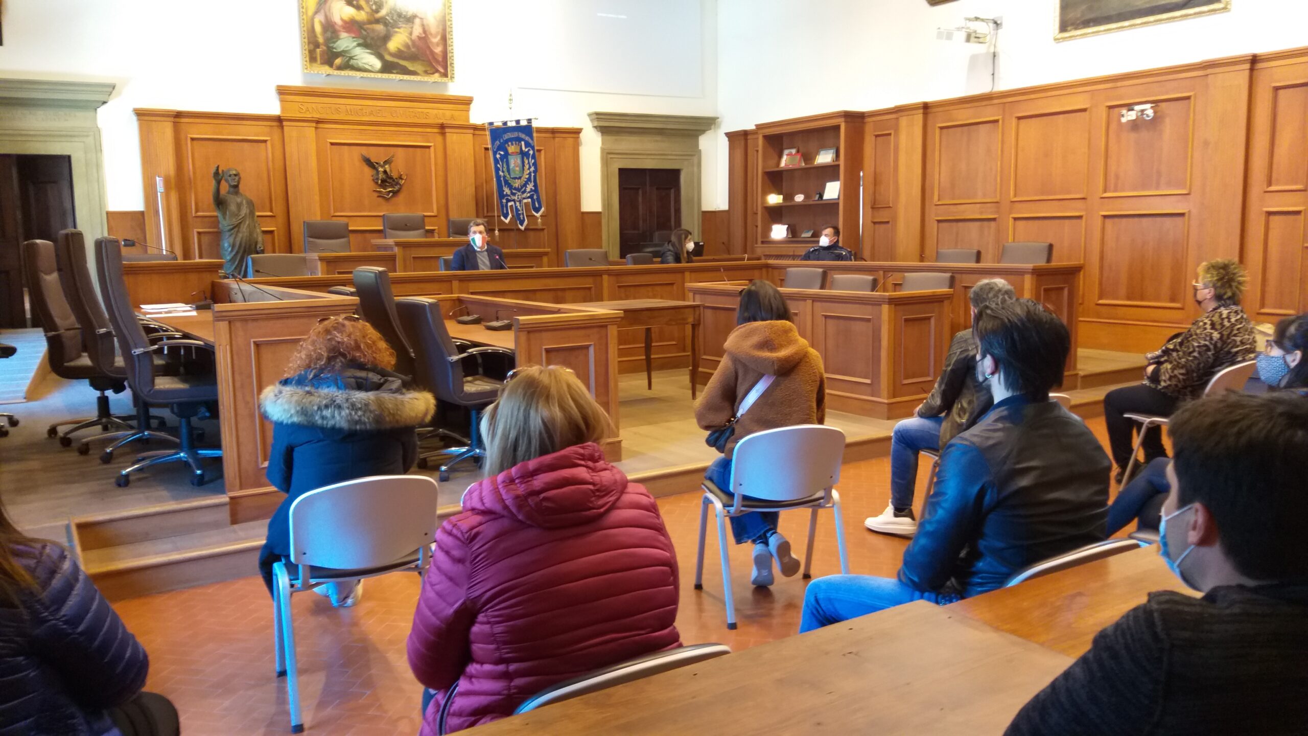 Castiglion Fiorentino, ricevuta delegazione delle categorie del benessere