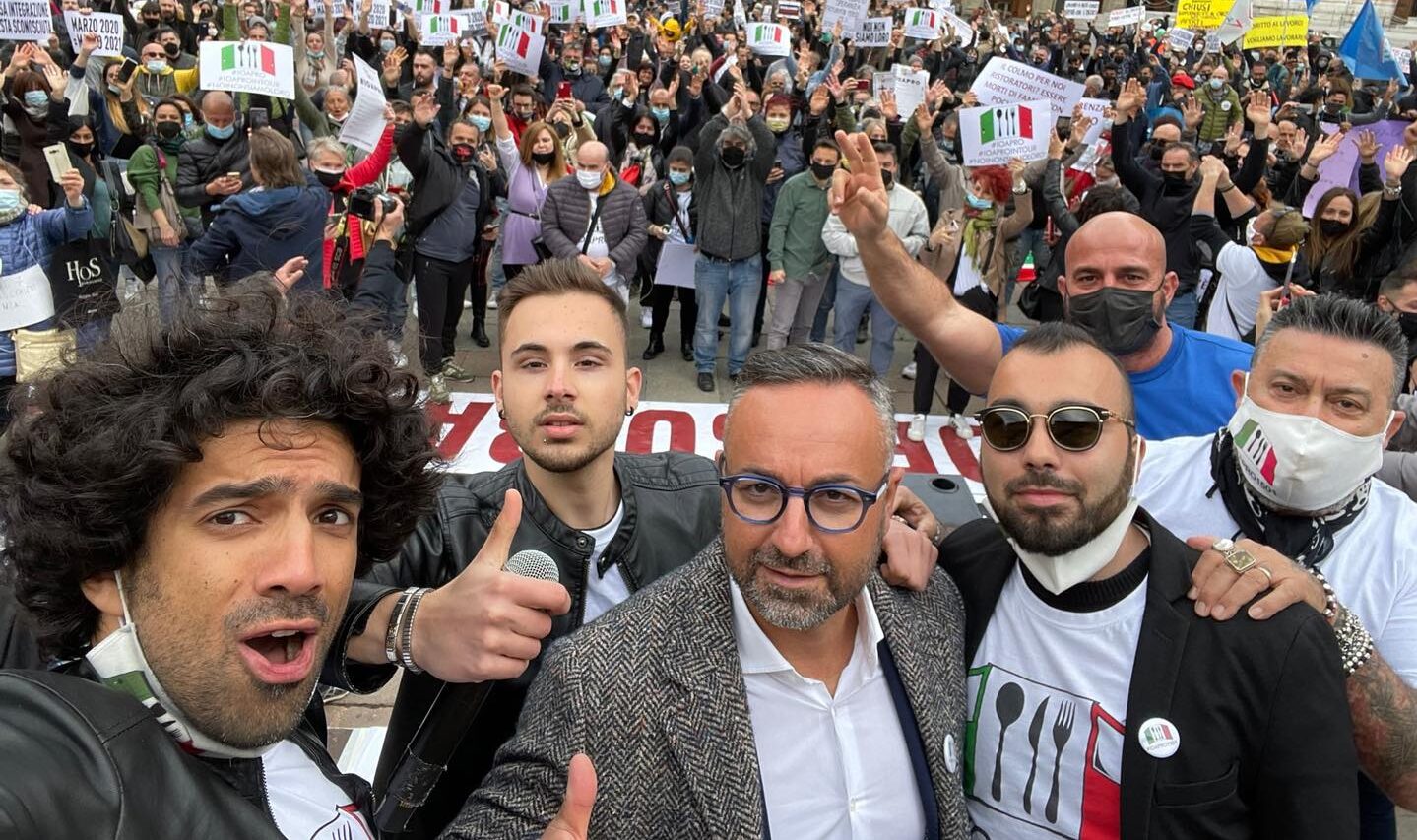 Covid, ristoratori verso Roma: 7mila già in città, “mettiamogli paura”