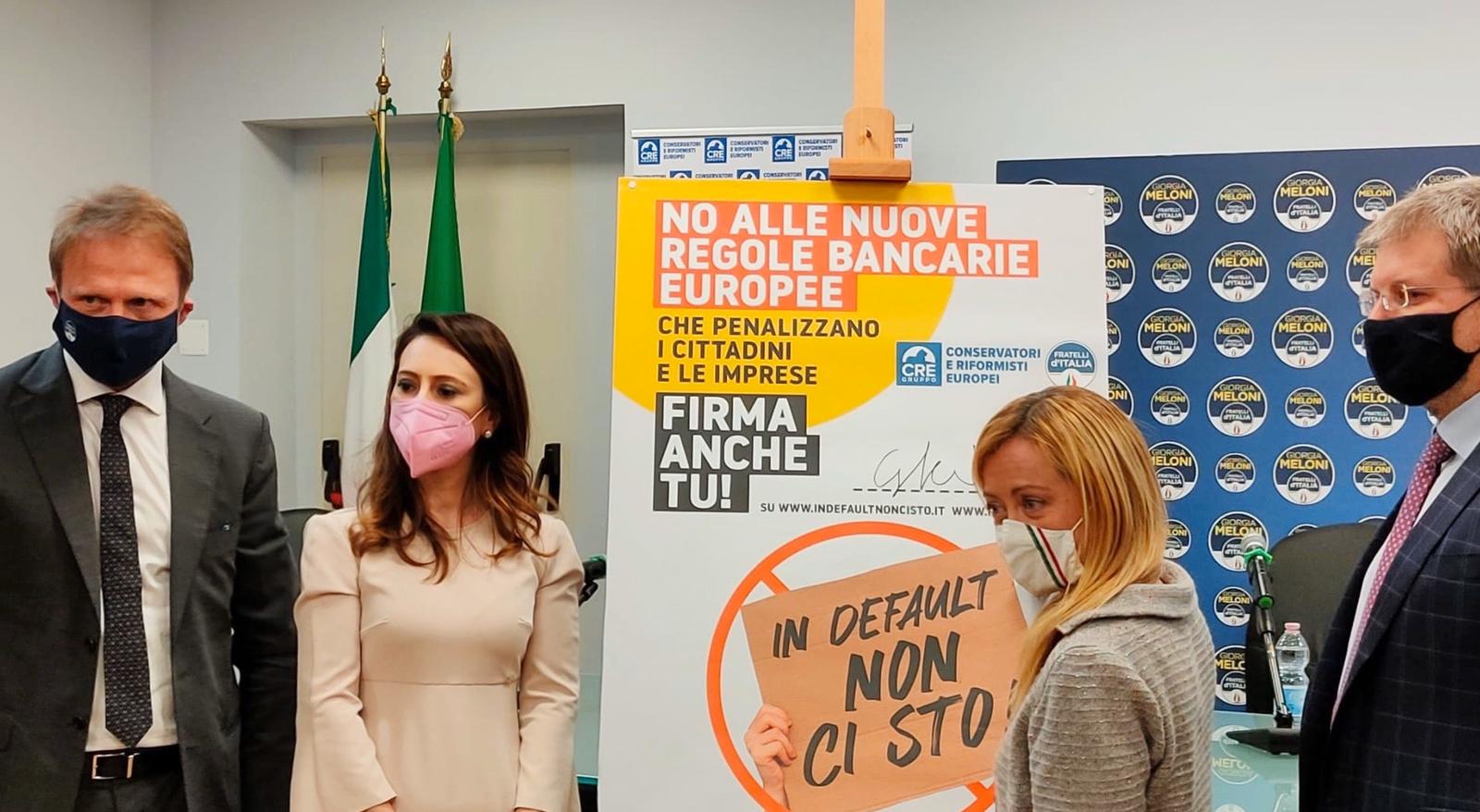 Letizia Giorgianni: “NO alle nuove regole bancarie europee, che penalizzano i cittadini e le imprese”