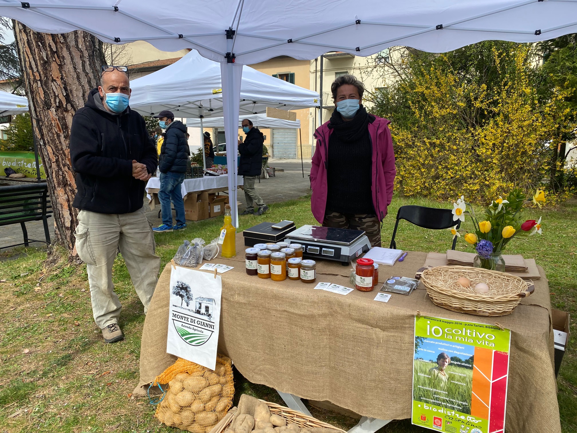 Mercati contadini: iniziato un percorso con operatori e amministrazioni per “allargarlo” anche a Pratovecchio Stia e Bibbiena