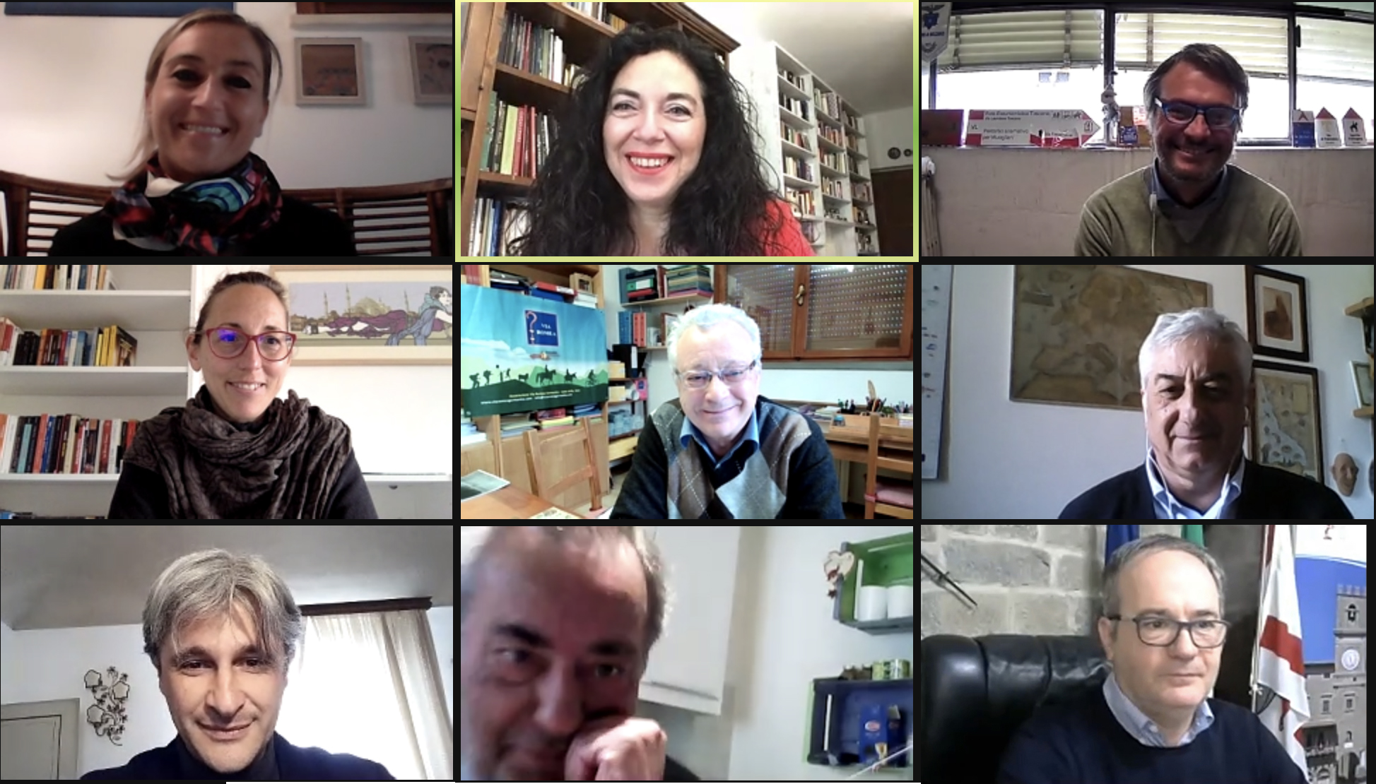 Cortona: gli «Stati generali dei cammini», nuove prospettive per il turismo e la cultura, successo per il webinar