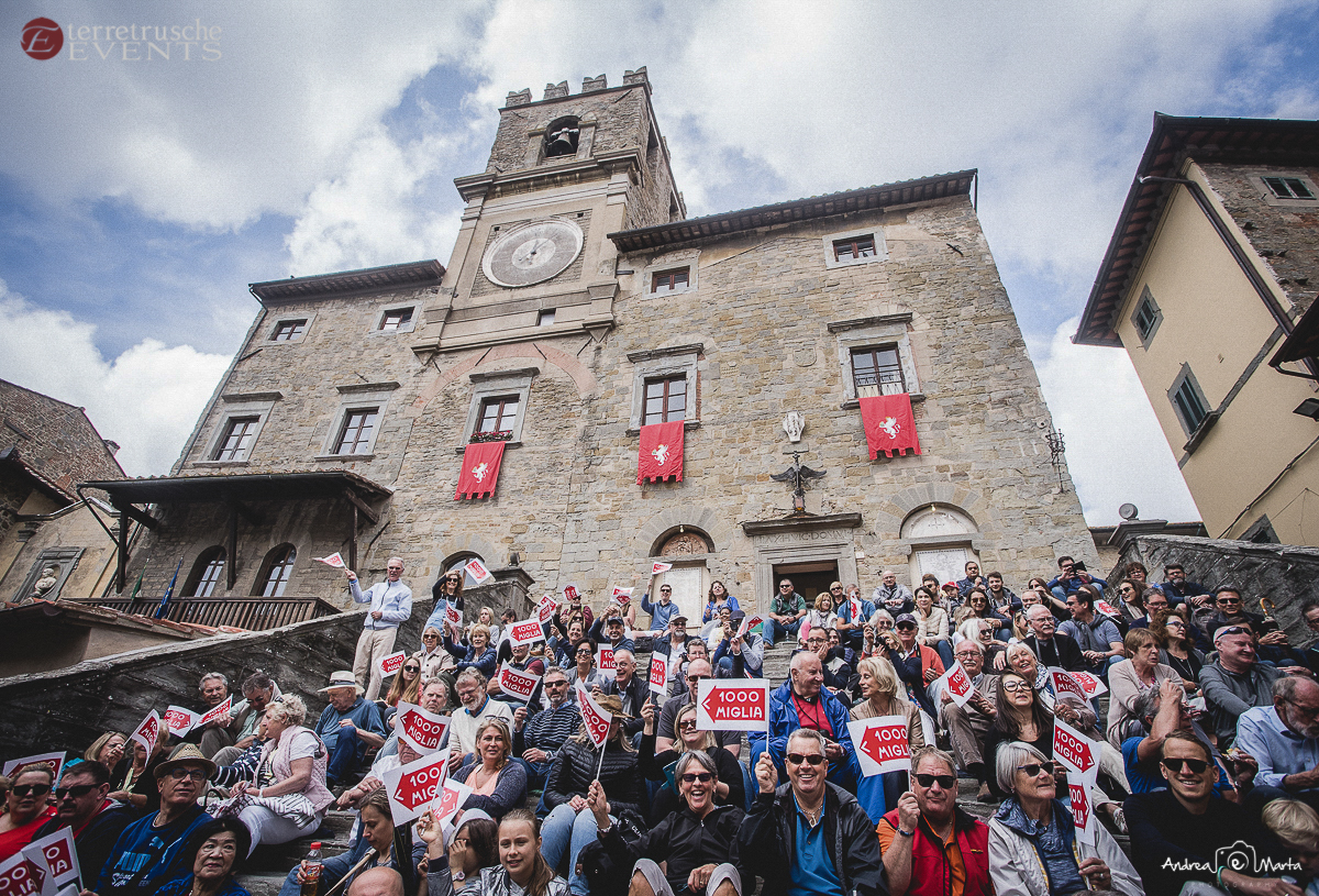 Cortona, torna la 1000 Miglia