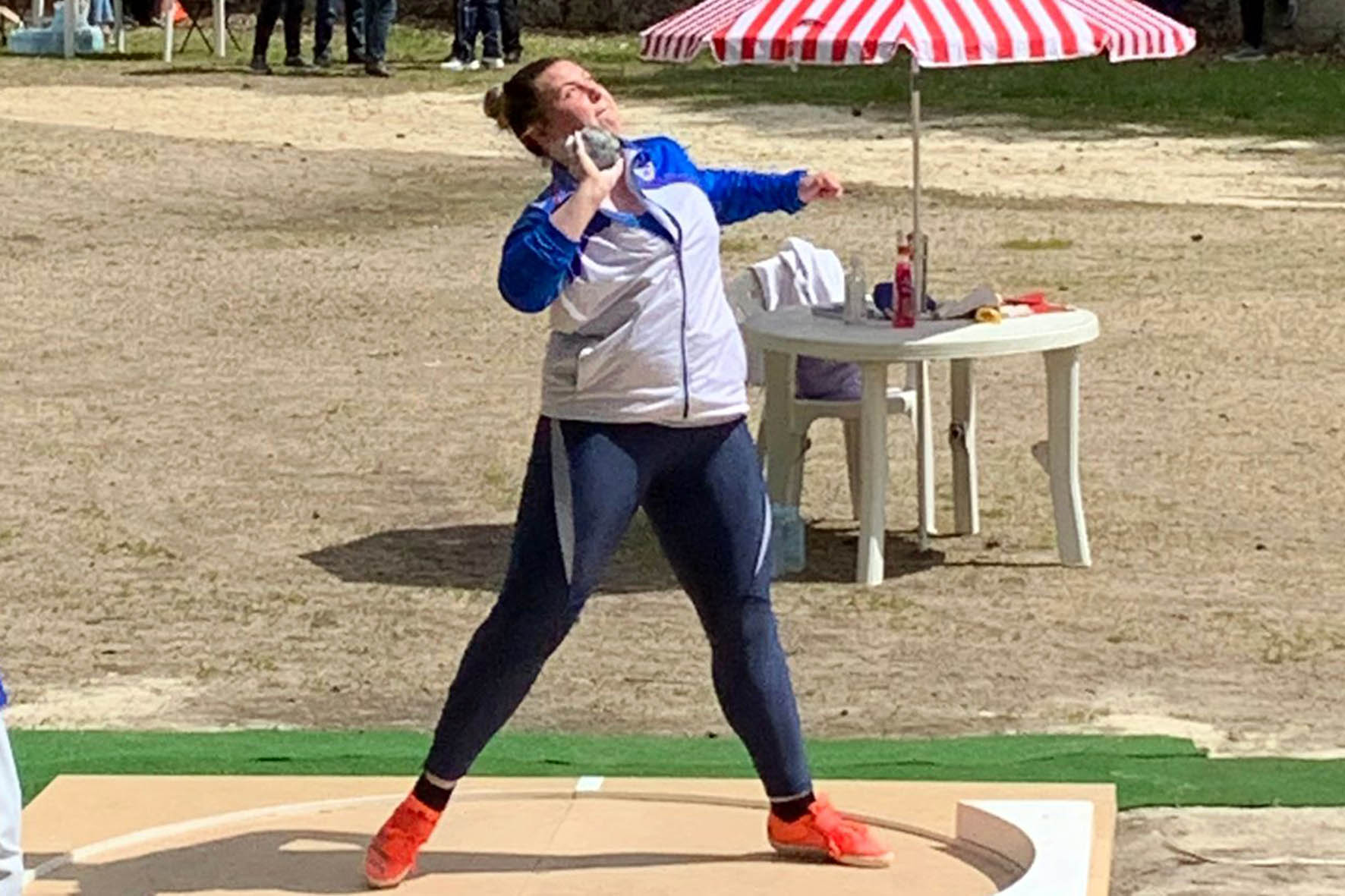 Chiara Salvagnoni centra il pass per i Campionati Italiani di lancio del peso