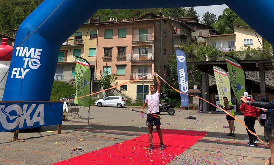 Clemente vince la Trail Sacred Forests