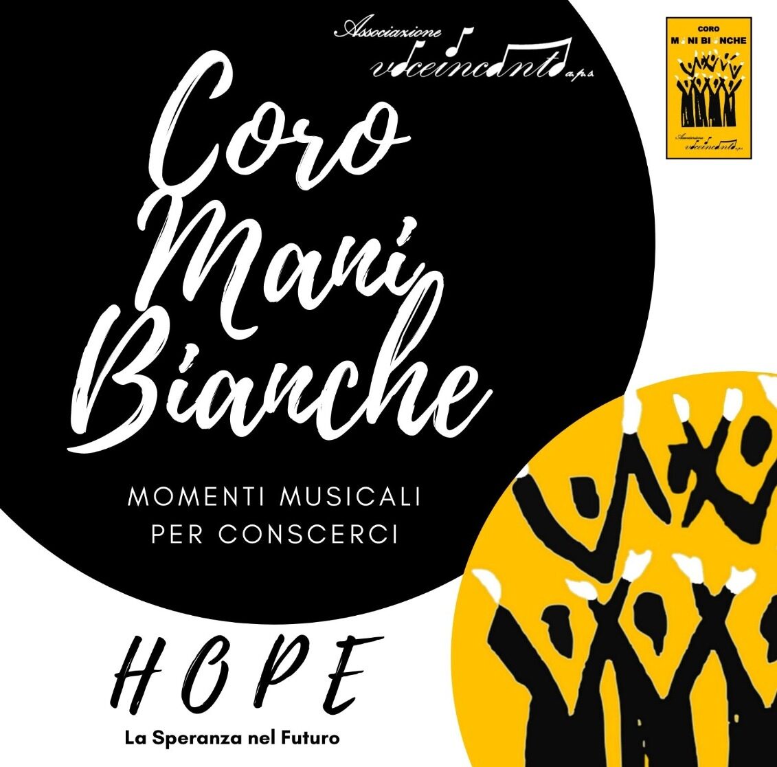 Nasce il Coro Mani Bianche dell’Associazione Voceincanto