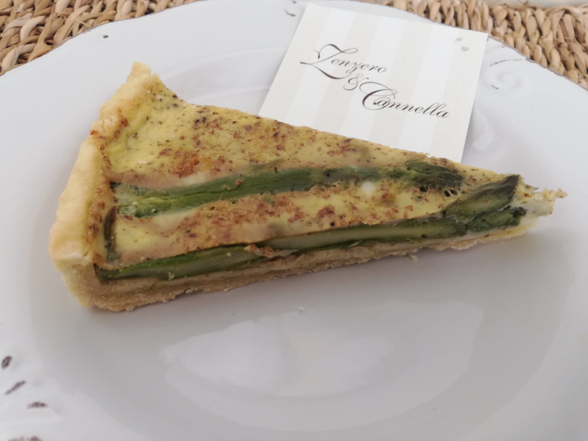 Quiche leggerissima agli asparagi