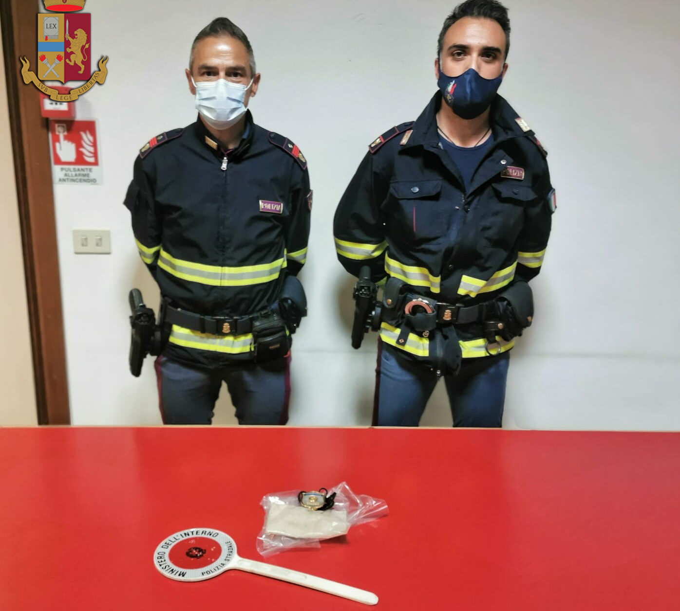 Viaggiava con 40 grammi di anfetamine, arrestato 40enne