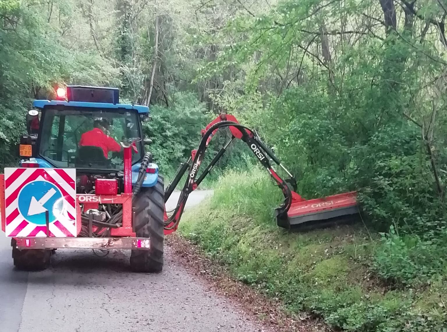 Lavori lungo la Strada comunale 12 del Fossato Rifacimento di un tratto della sede stradale e messa in sicurezza Gli interventi, per un costo di circa 220 mila euro, dureranno 90 giorn