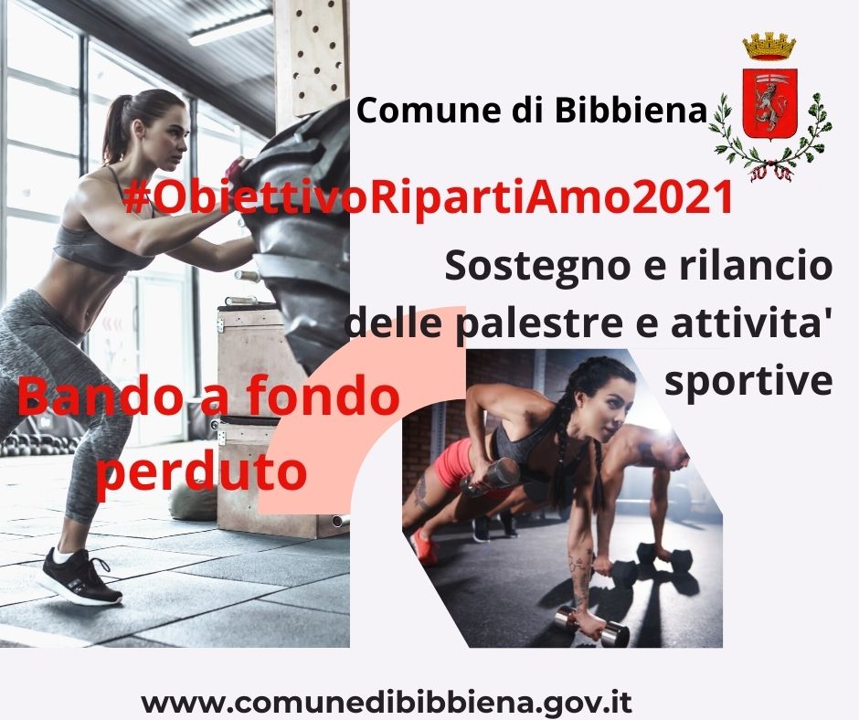 #ObiettivoRipartiAMO: fondi anche alle palestre e alle attività sportive