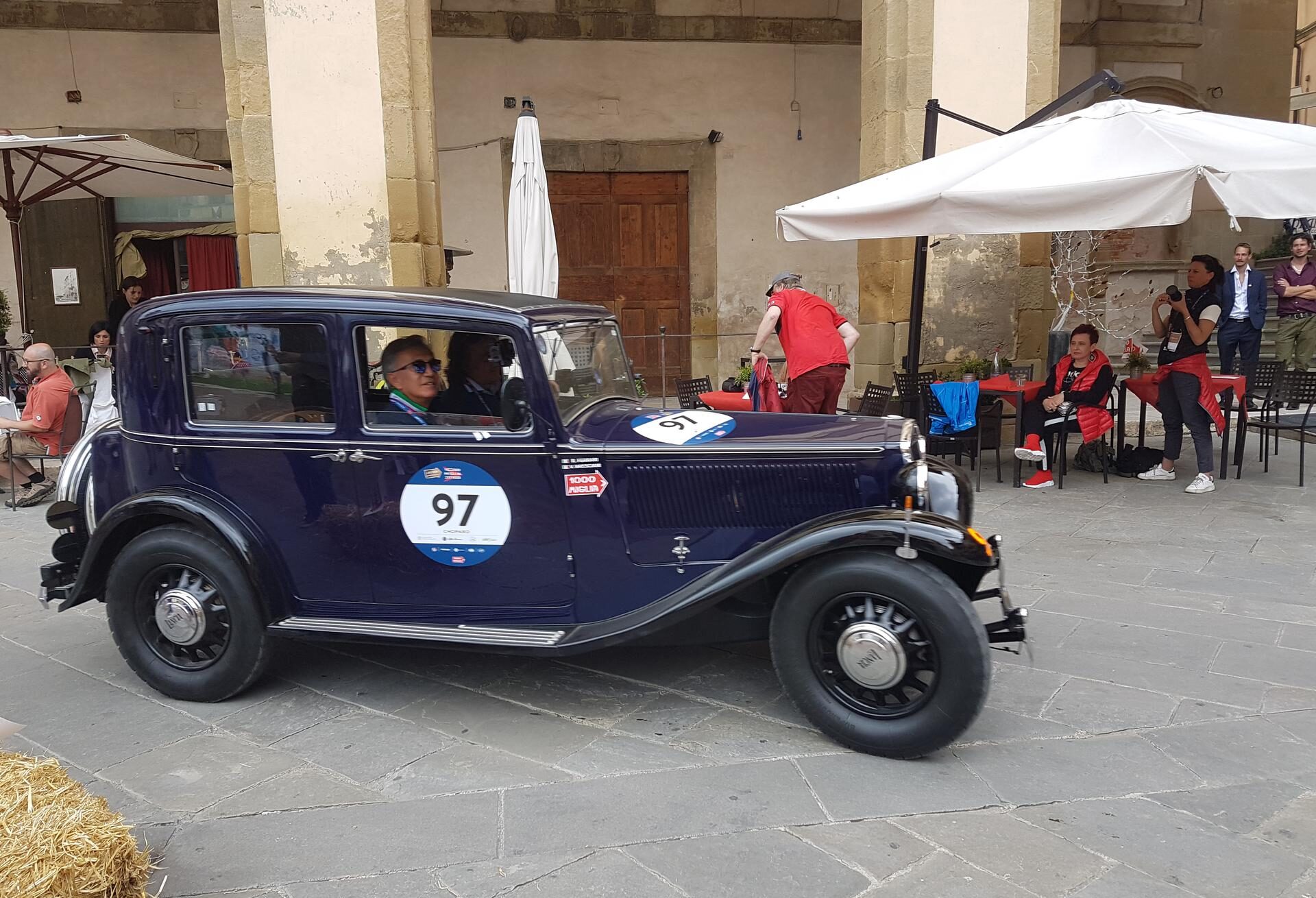 Arezzo aspetta la 1000 Miglia