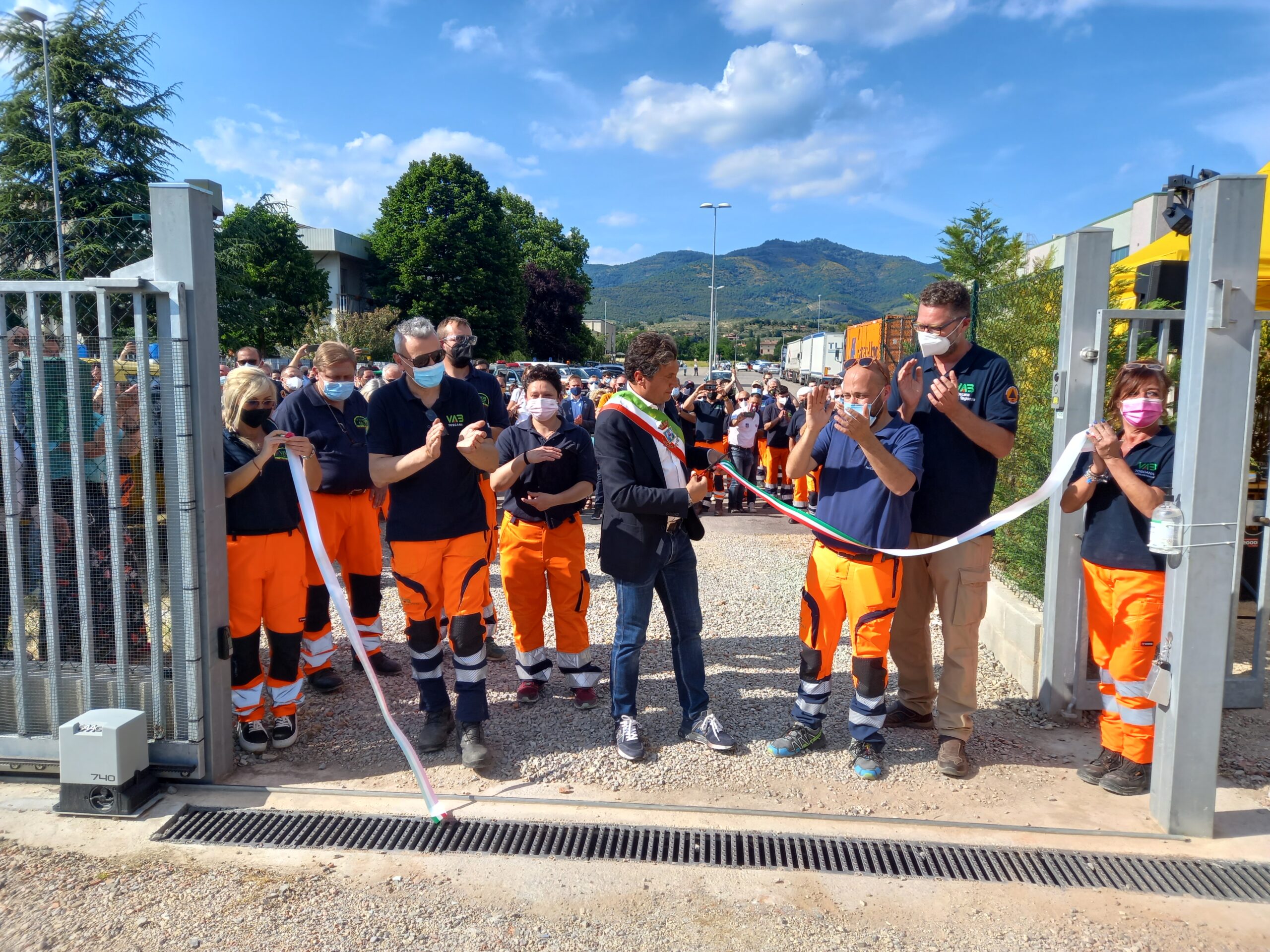Inaugurata la nuova sede della VAB di Castiglion Fiorentino