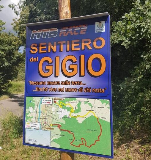 Sentiero del Gigio: Subbiano per lo sport e l’ambiente approda nei tracciati per mtb della vallata casentinese