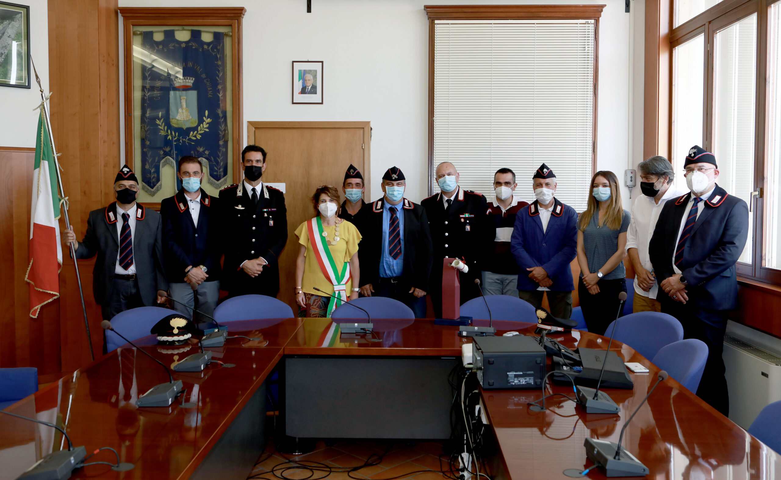 Cambio al vertice della stazione dei Carabinieri di Badia al Pino:  cerimonia di saluto