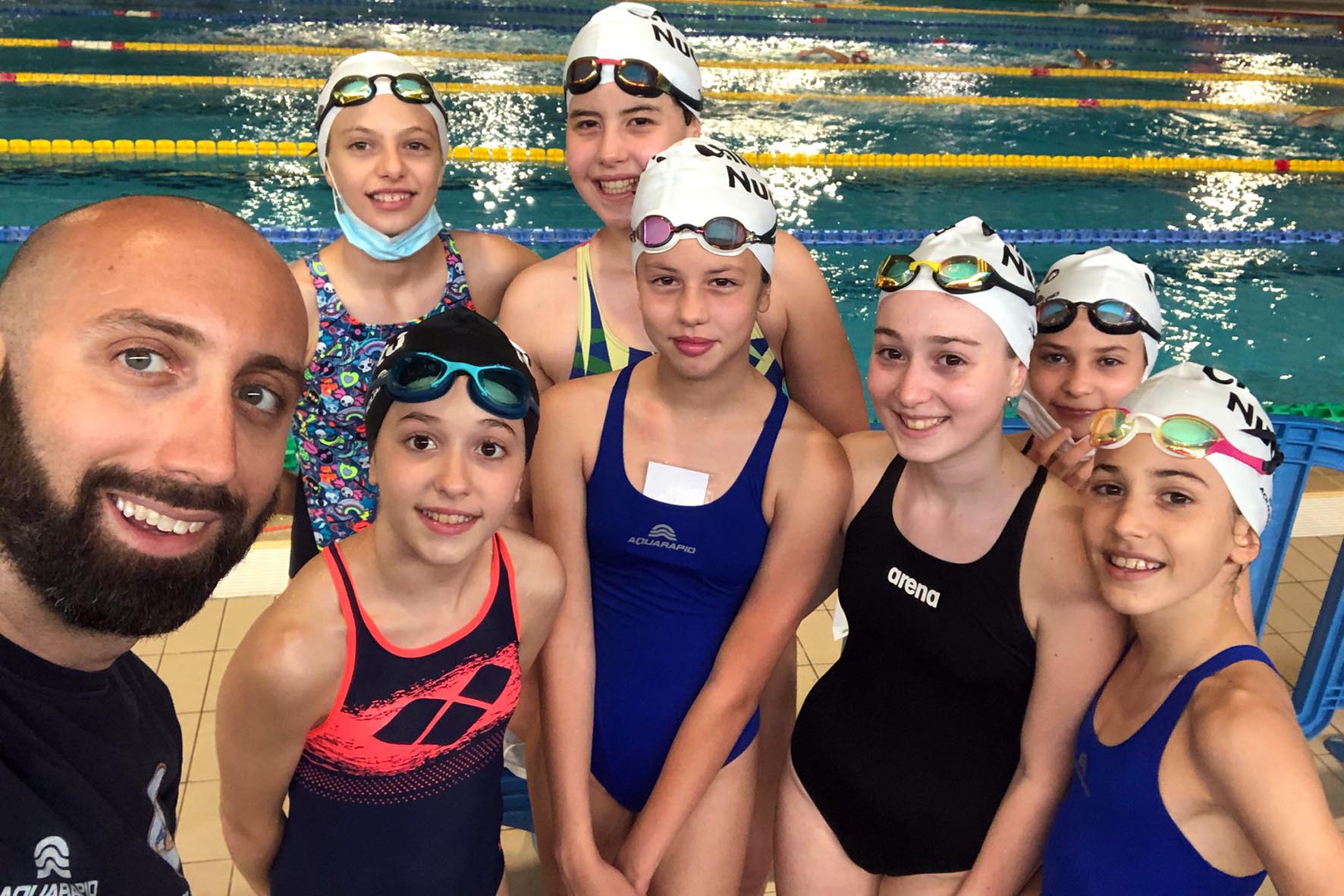 Quattro medaglie regionali per le sincronette della Chimera Nuoto