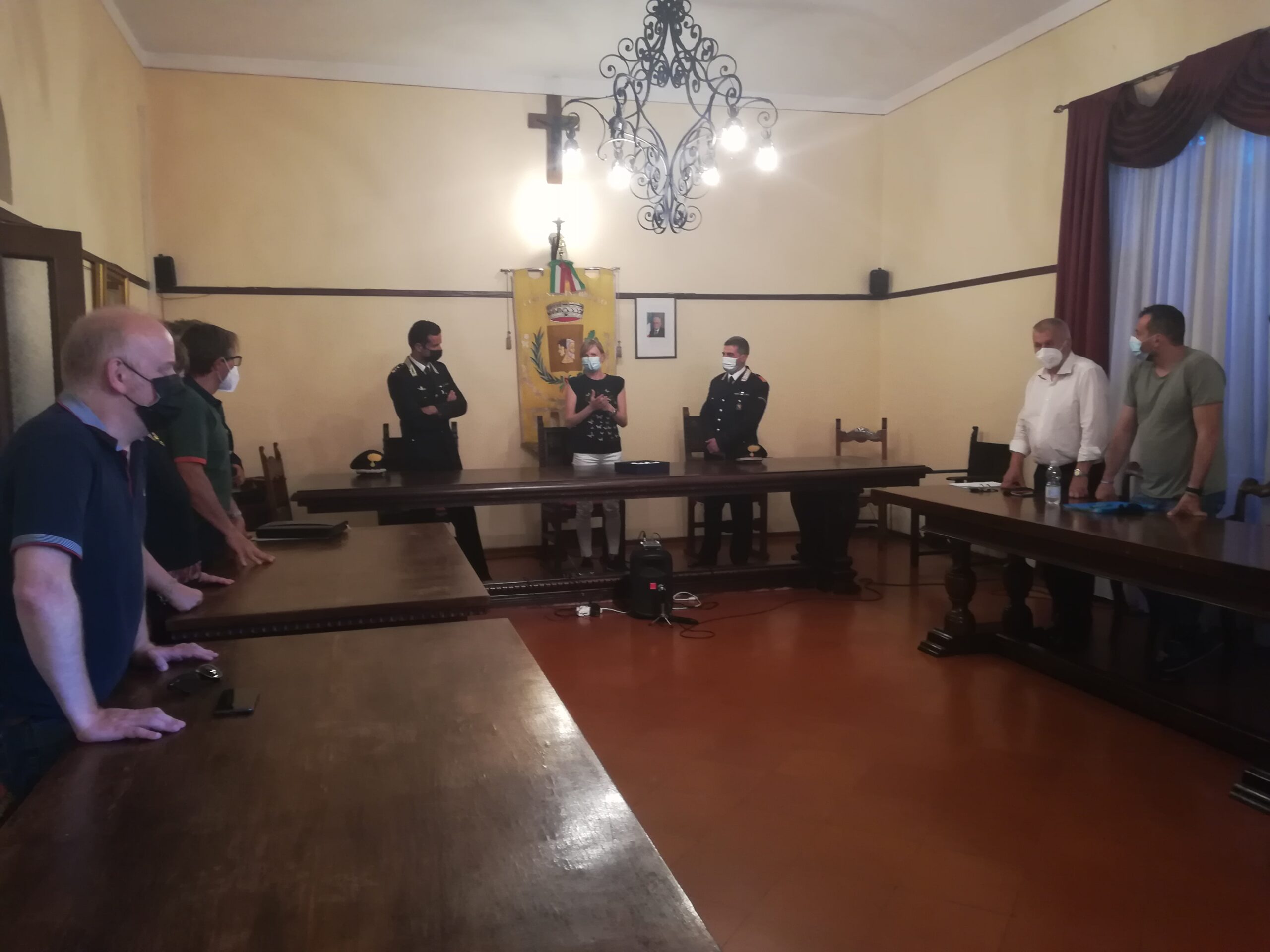 Cambio del Comandante alla Stazione dei Carabinieri di Subbiano e l’Amministrazione Comunale a nome di tutta la comunità subbianese ha salutato e ringraziato il Luogotenente Fabio Rizzo
