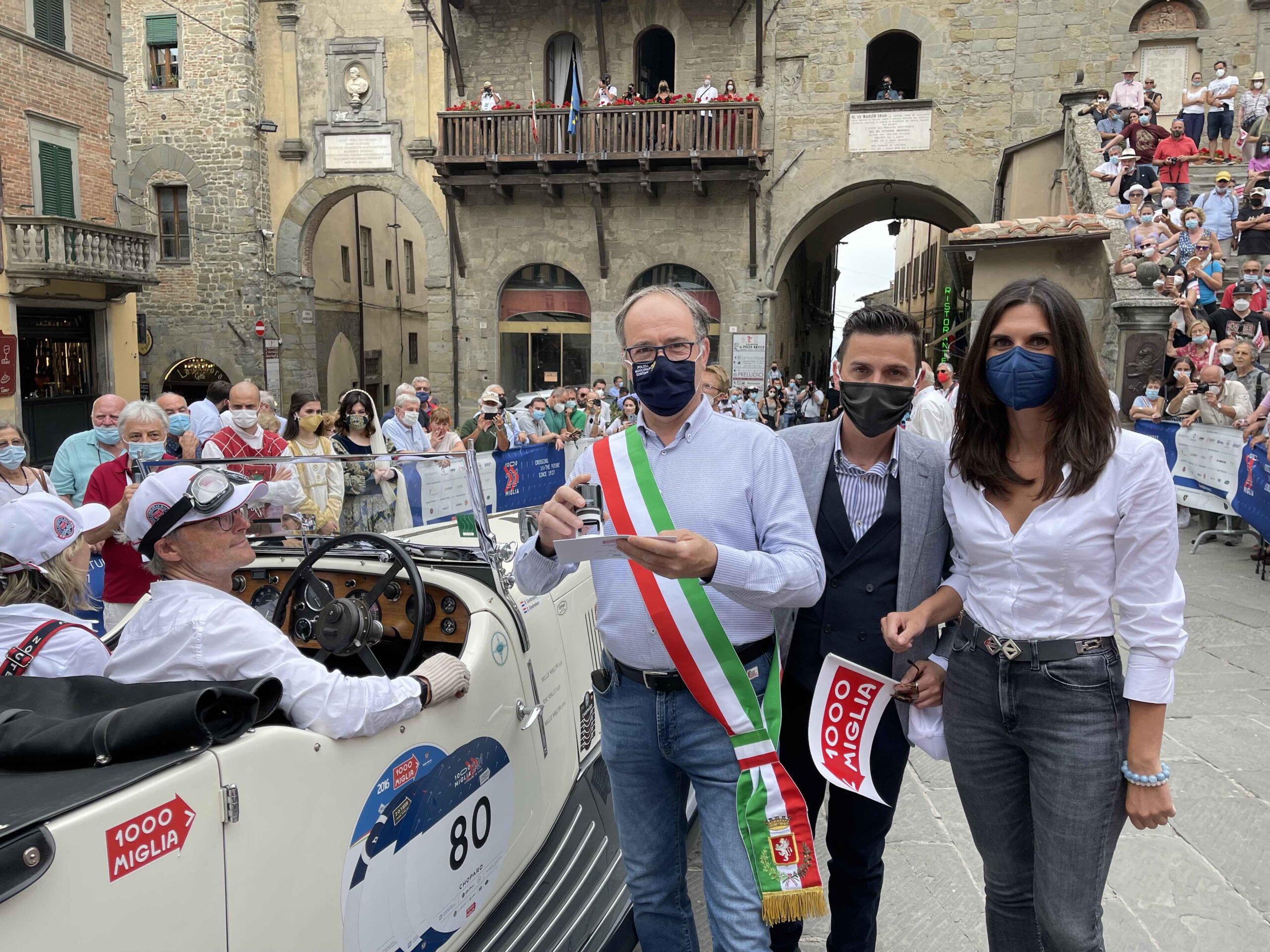 1000 miglia e colonna della libertà, a cortona un weekend per la ripartenza