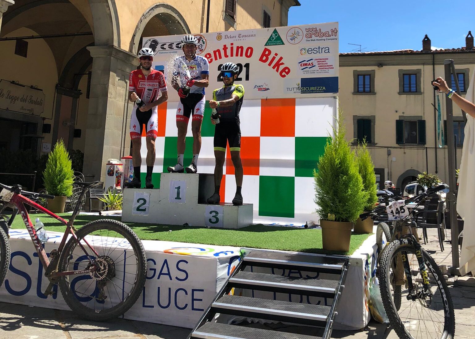 28esima edizione della Casentino Bike: Francesco Casagrande conquista il podio