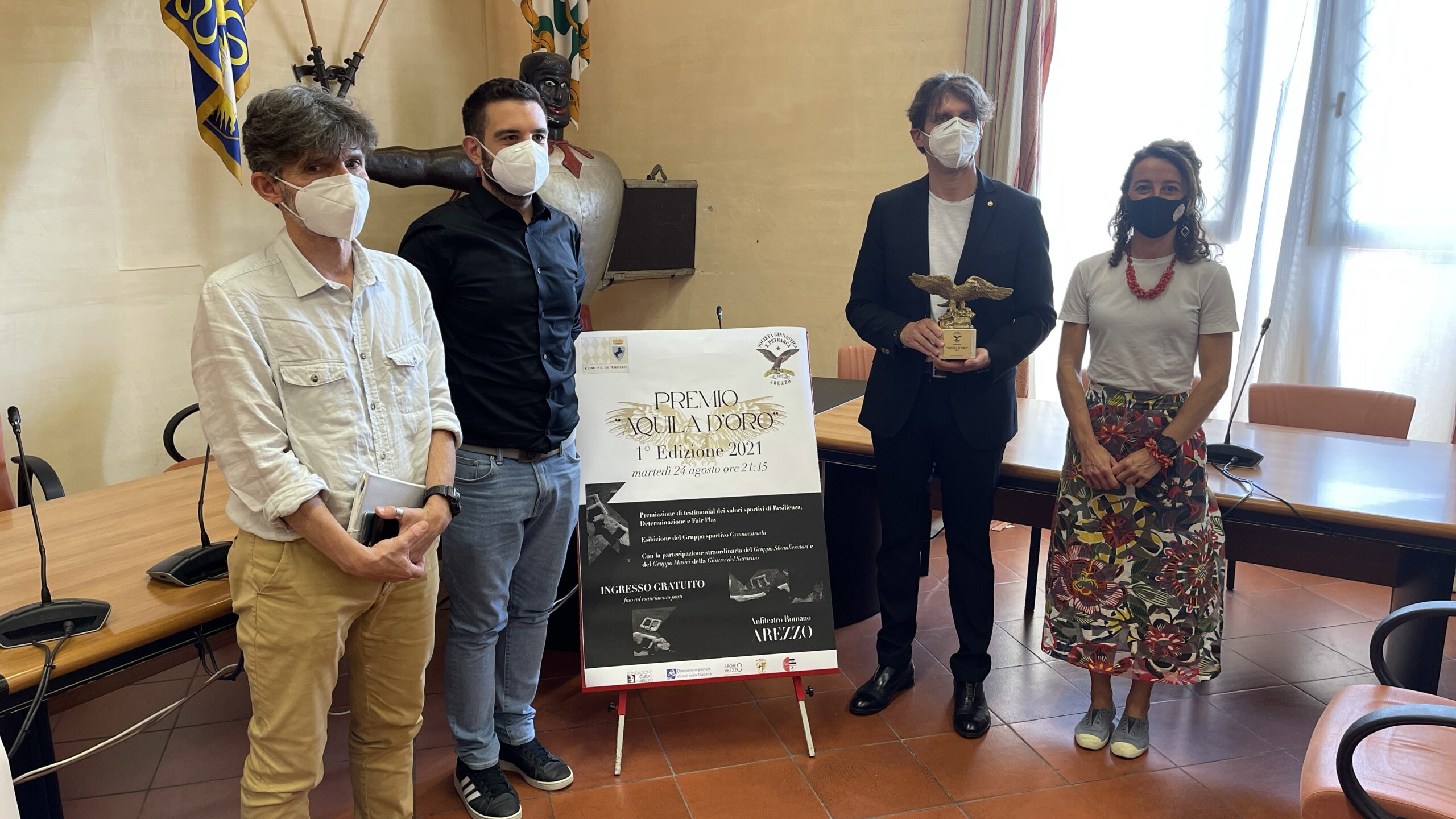 “Aquila d’Oro”, un premio per celebrare l’eccellenza dei valori dello sport