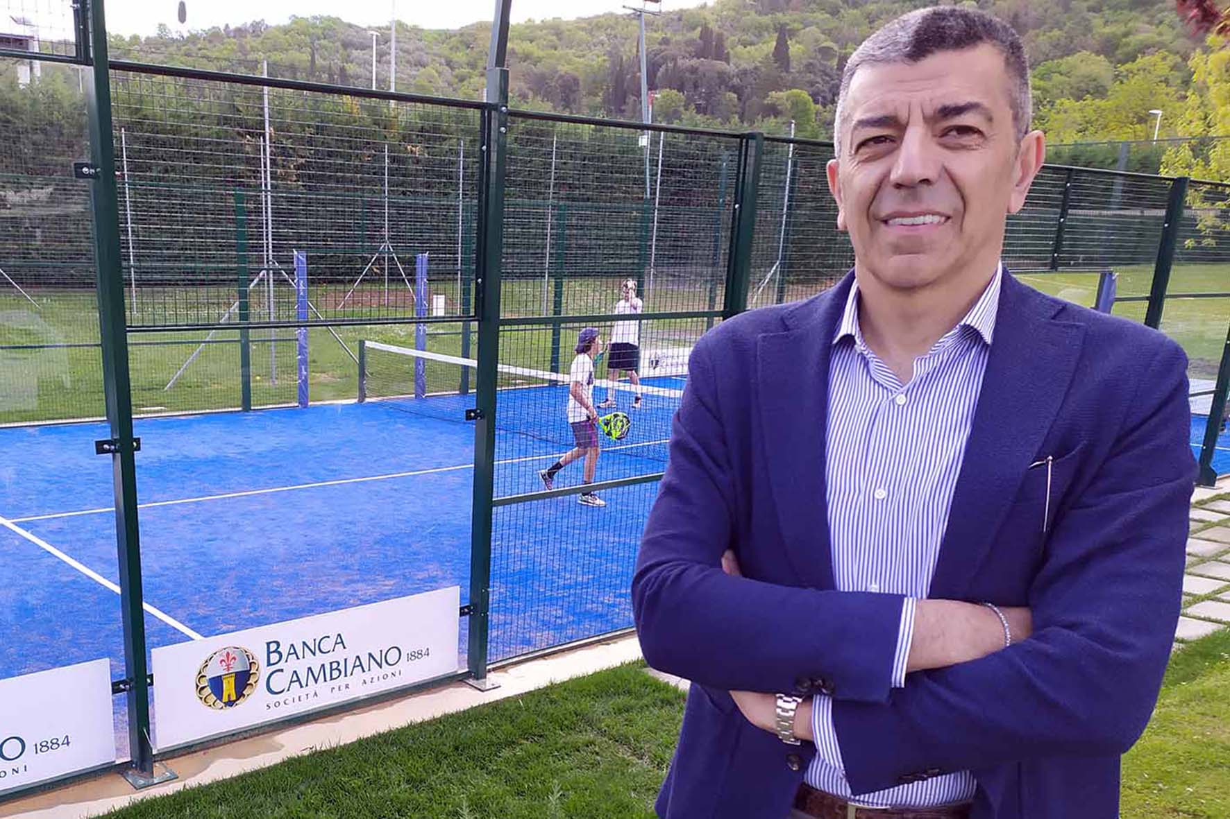 Luca Benvenuti è stato confermato alla guida del Tennis Giotto
